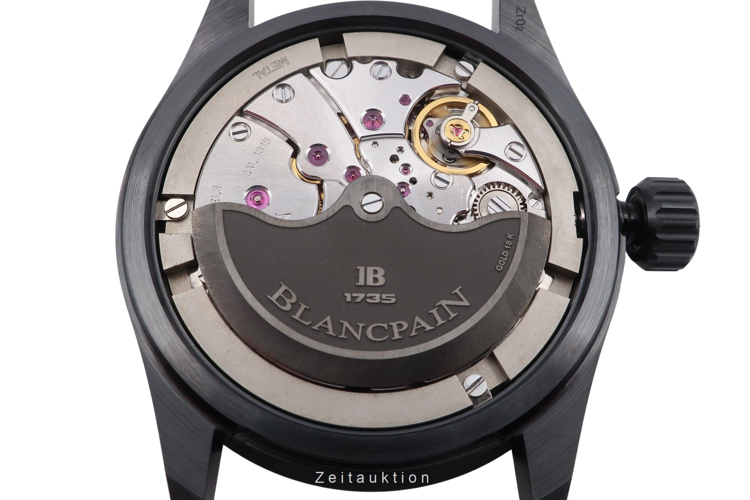 Blancpain Fifty Fathoms céramique automatique montre pour hommes 5000-0130-B52B LP: 14700EUR  [2600156]