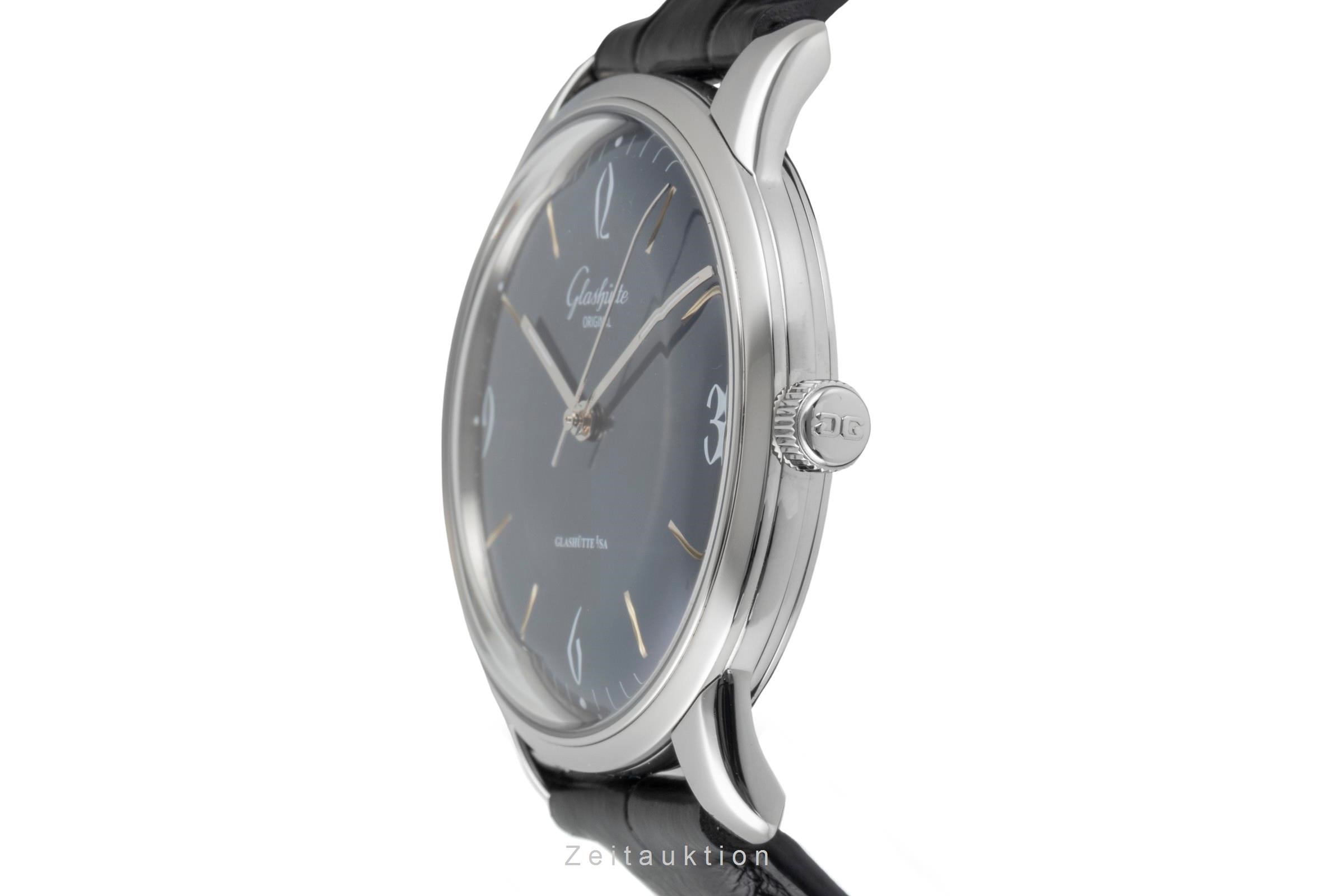 Glashütte Original Senator Sixties Herrenuhr Ref. 1-39-52-06-02-04 Papiere  [2600157]