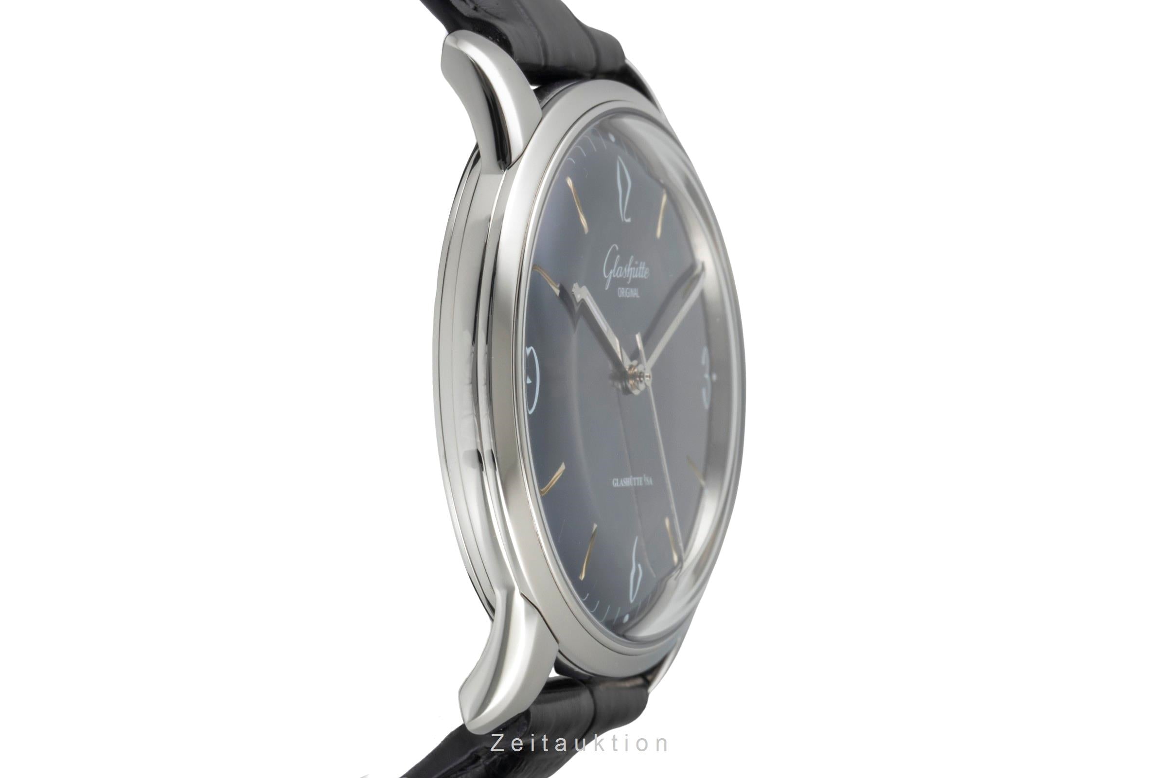 Glashütte Original Senator Sixties Herrenuhr Ref. 1-39-52-06-02-04 Papiere  [2600157]