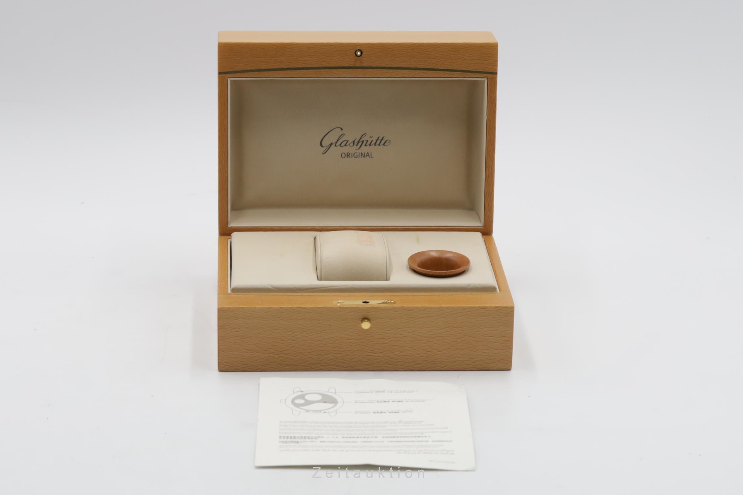 Glashütte PanoInverse XL Stahl Handaufzug Herren Ref. 1-66-06-04-22-62 B&P 2017 [2600159]