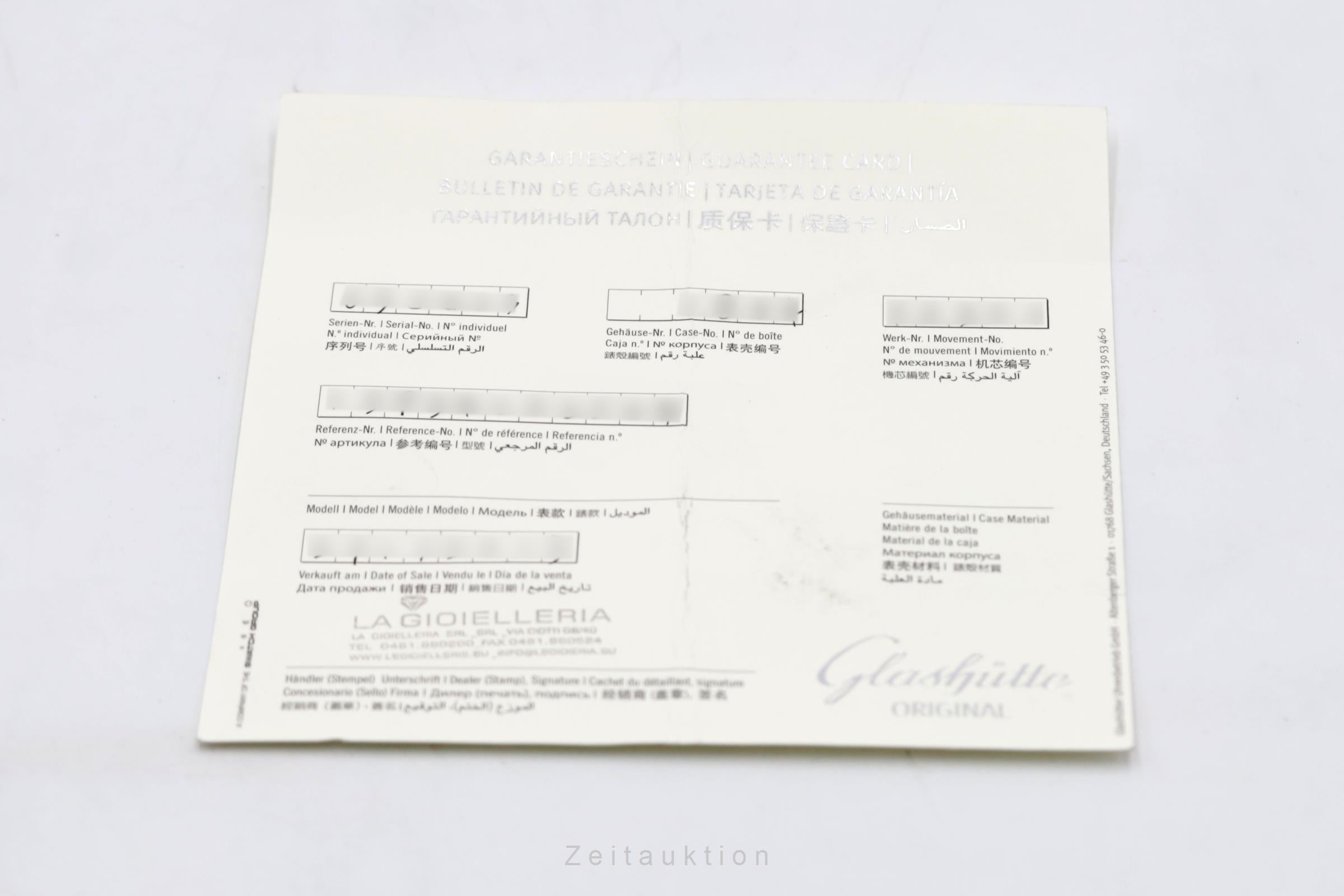 Glashütte Sixties chronograph steel automatic men's watch 1-39-34-02-22-04 LP: 9500EUR  [2600160]