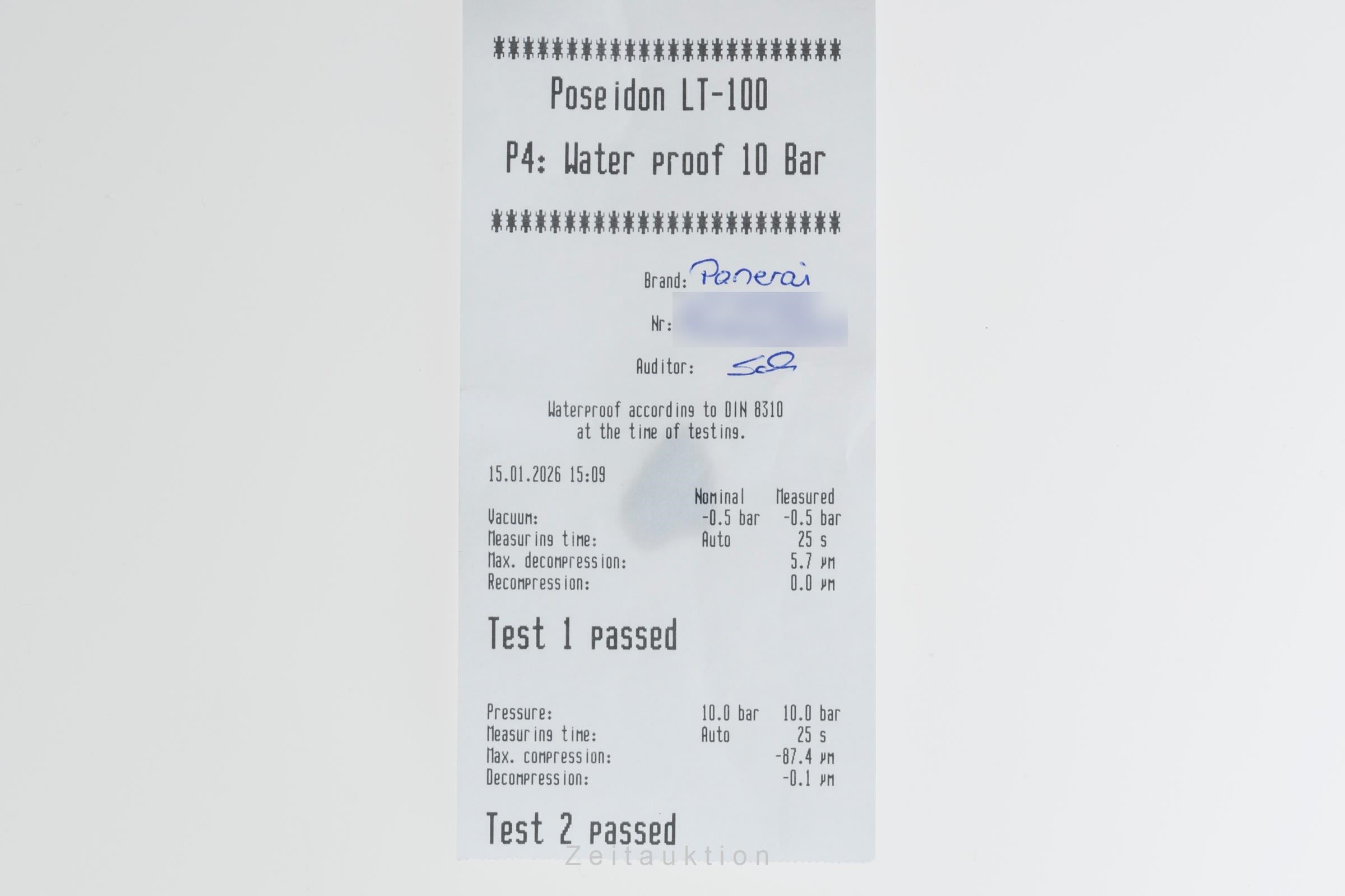 Panerai Luminor 44 Handaufzug Edelstahl Herrenuhr Ref. PAM00774 [2600161]