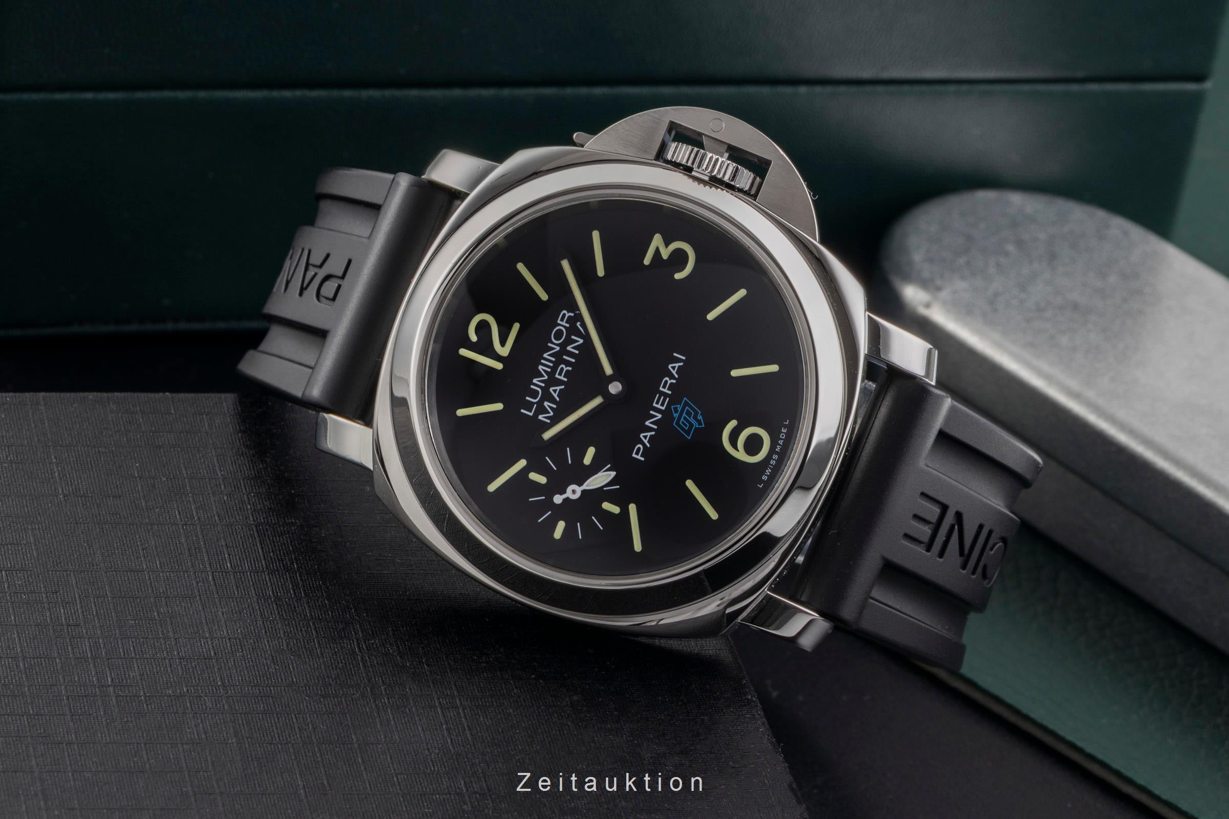 Panerai Luminor Marina steel manual winding men's watch PAM00777 LP: 6200EUR  [2600162]