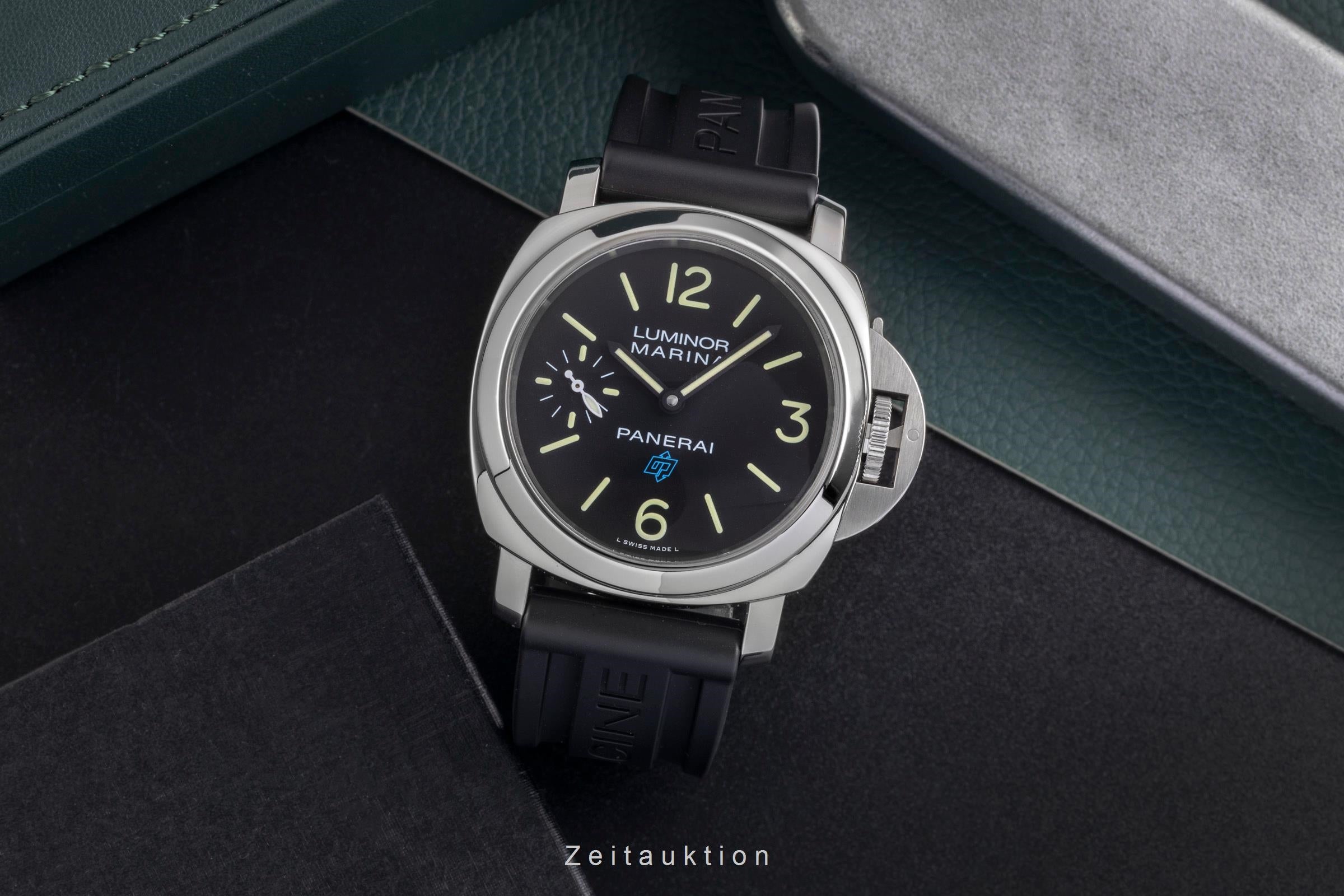 Panerai Luminor Marina steel manual winding men's watch PAM00777 LP: 6200EUR  [2600162]