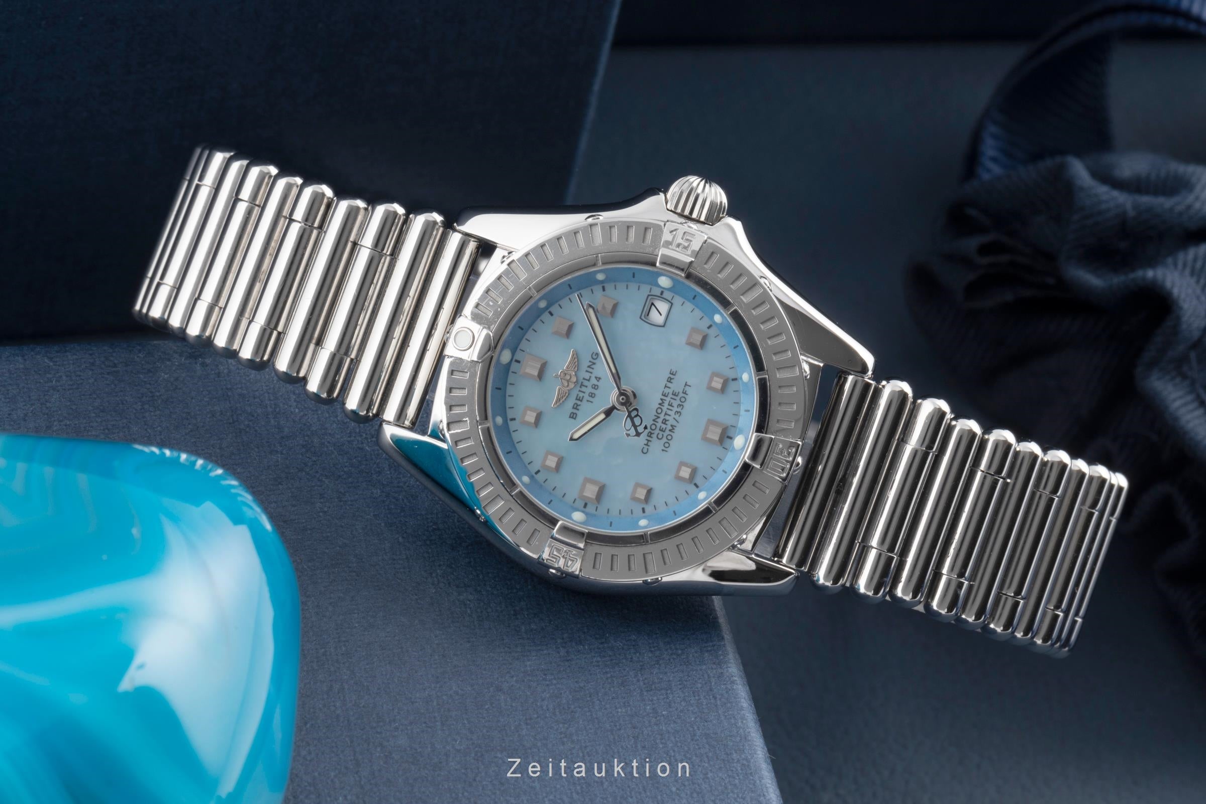 Breitling Callistino steel quartz women's watch A72345  [2600163]