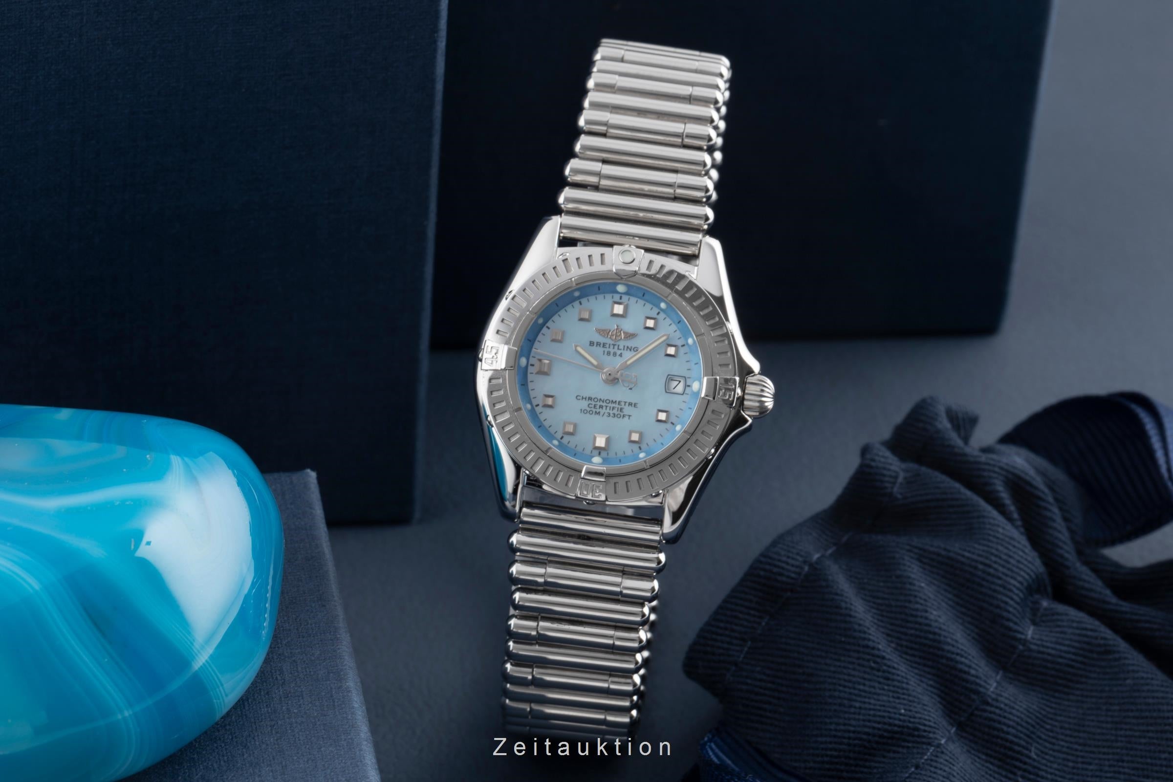 Breitling Callistino steel quartz women's watch A72345  [2600163]