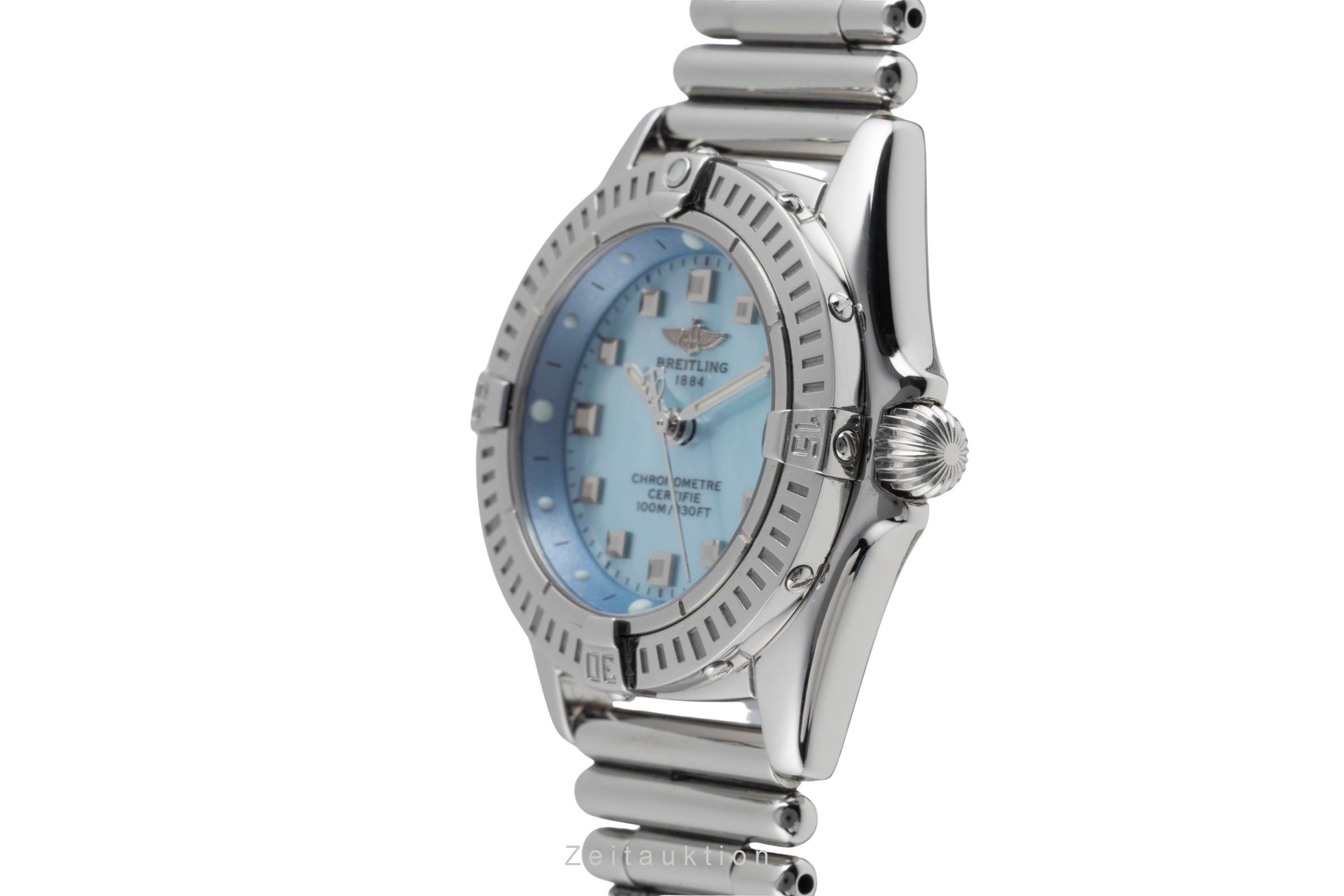 Breitling Callistino steel quartz women's watch A72345  [2600163]