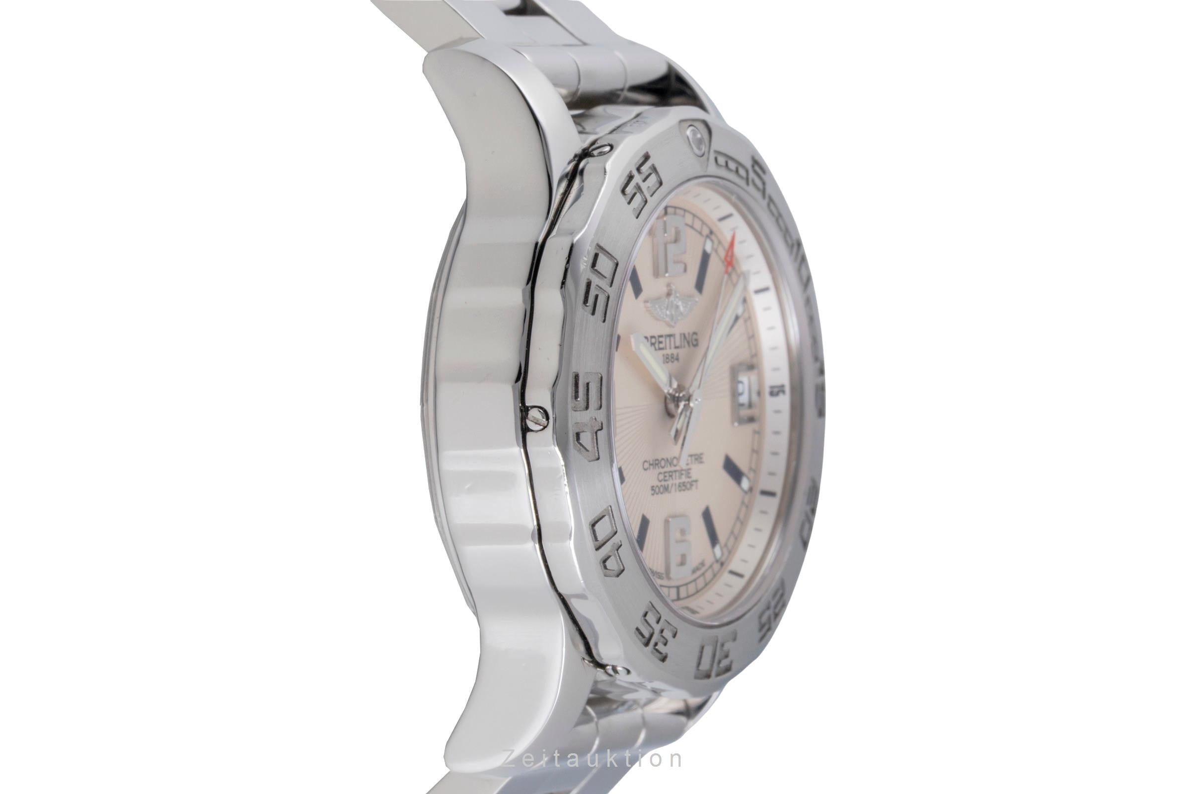 Breitling Colt 33 Lady Silver Dial Edelstahl Quarz Damenuhr Ref. A77387 B&P 2012 [2600164]