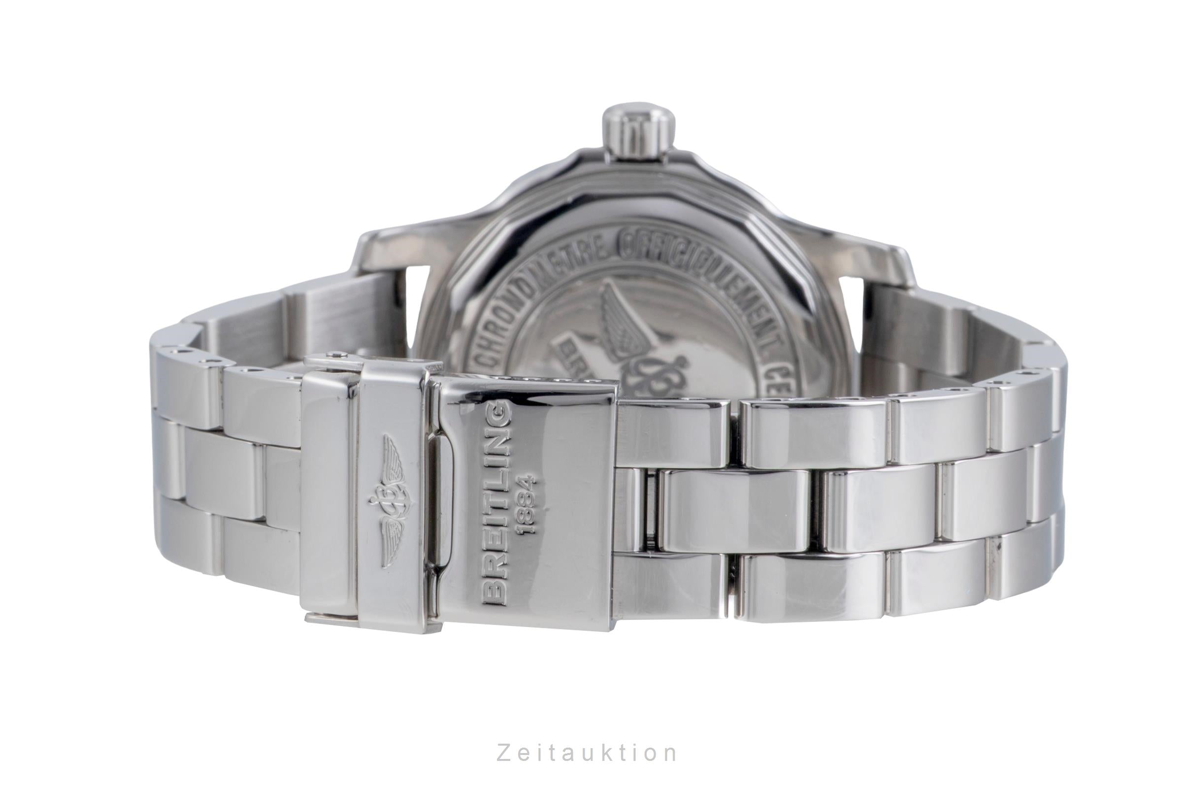 Breitling Colt 33 Lady Silver Dial Edelstahl Quarz Damenuhr Ref. A77387 B&P 2012 [2600164]