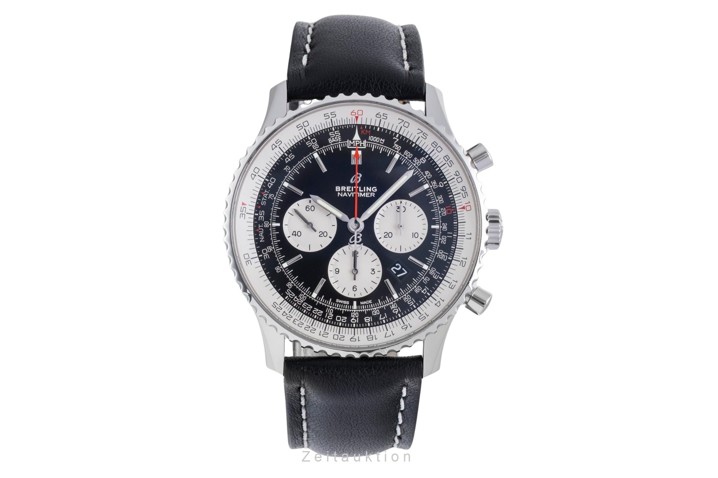 Breitling Navitimer 01 46 chronograph steel automatic men's watch AB0127211B1P1 LP: 9000EUR  [2600165]