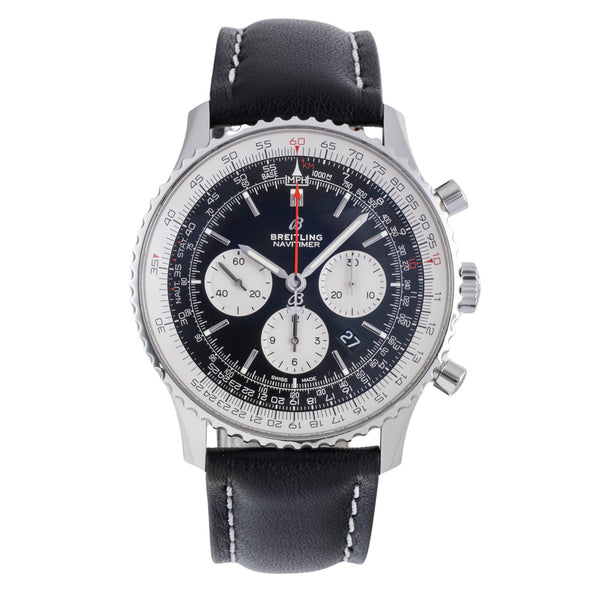 Breitling Navitimer 01 46 chronograph steel automatic men's watch AB0127211B1P1 LP: 9000EUR  [2600165]