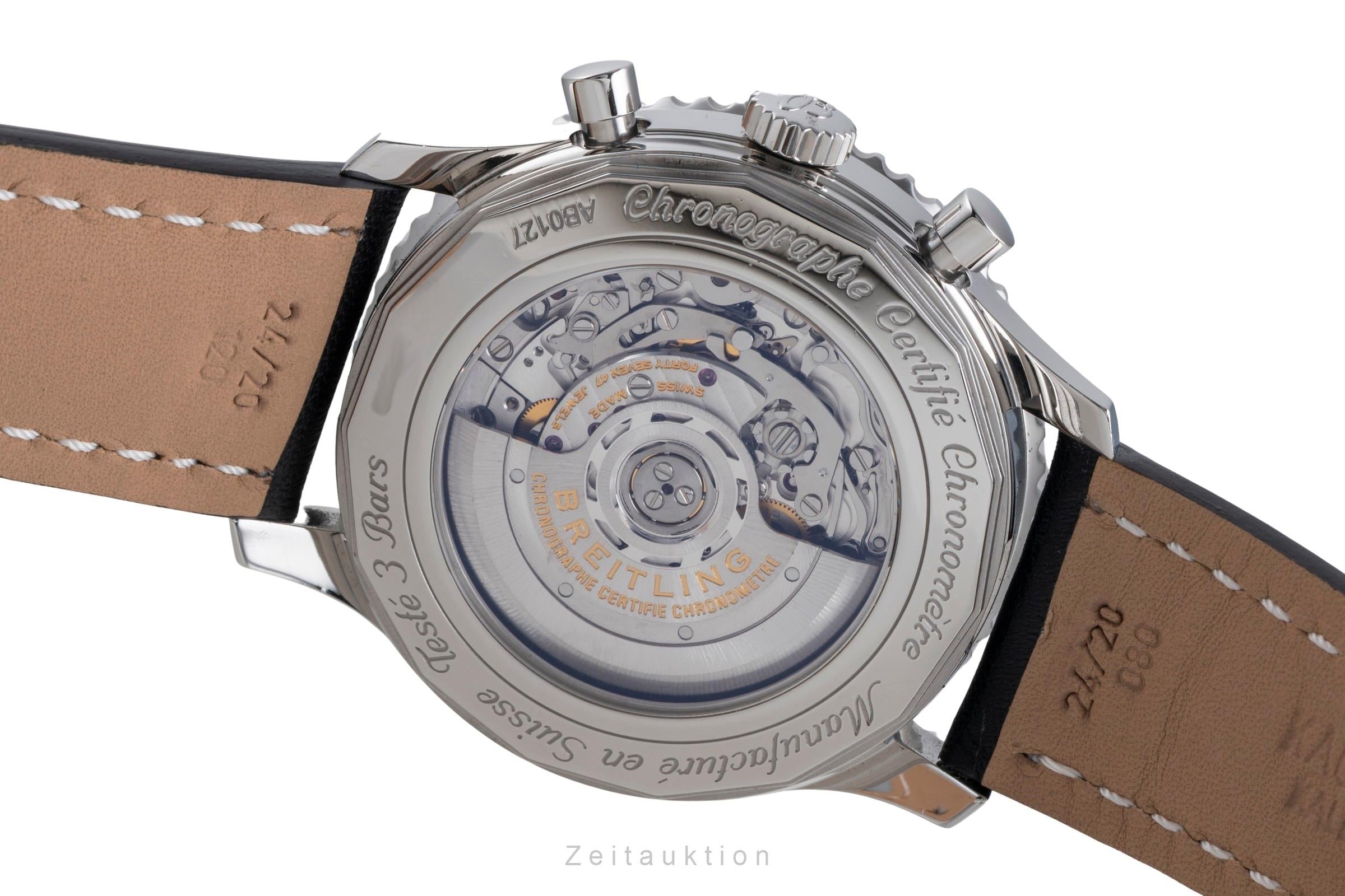 Breitling Navitimer 01 46 chronograph steel automatic men's watch AB0127211B1P1 LP: 9000EUR  [2600165]