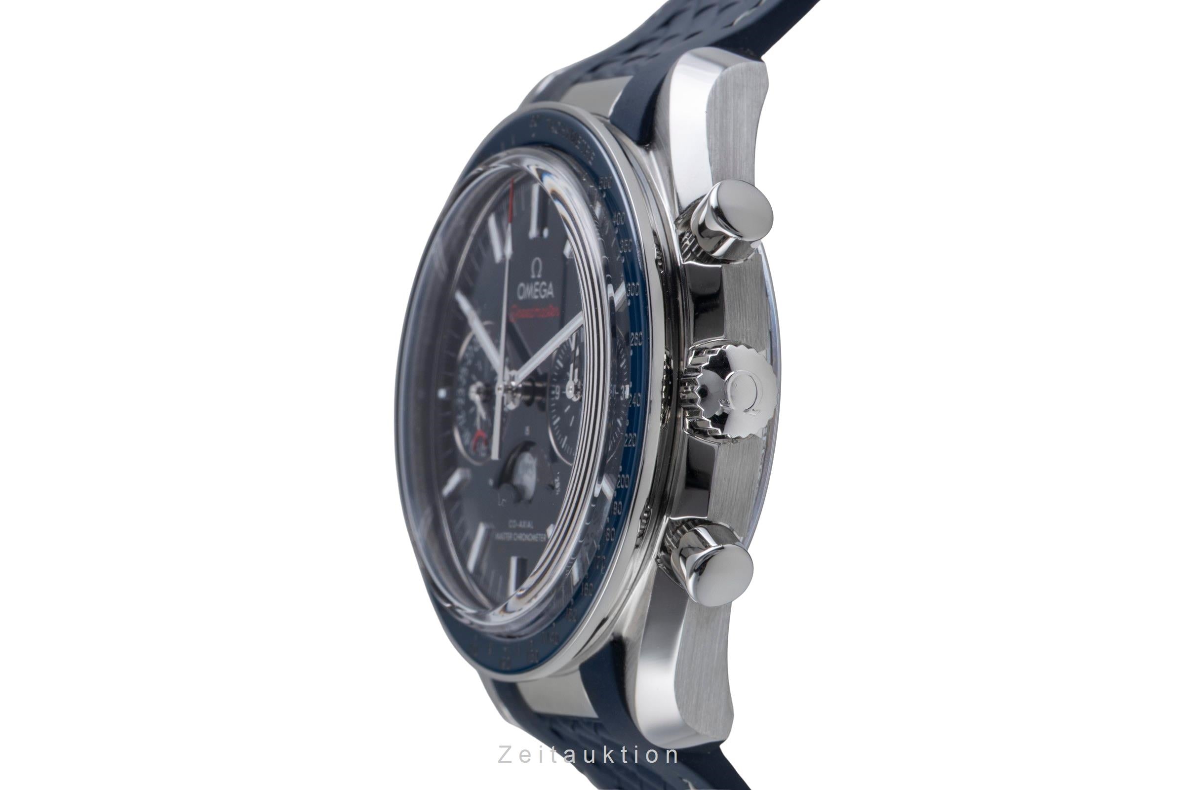 Omega Speedmaster chronograph steel automatic men's watch 304.33.44.52.03.001 LP: 12200EUR  [2600166]