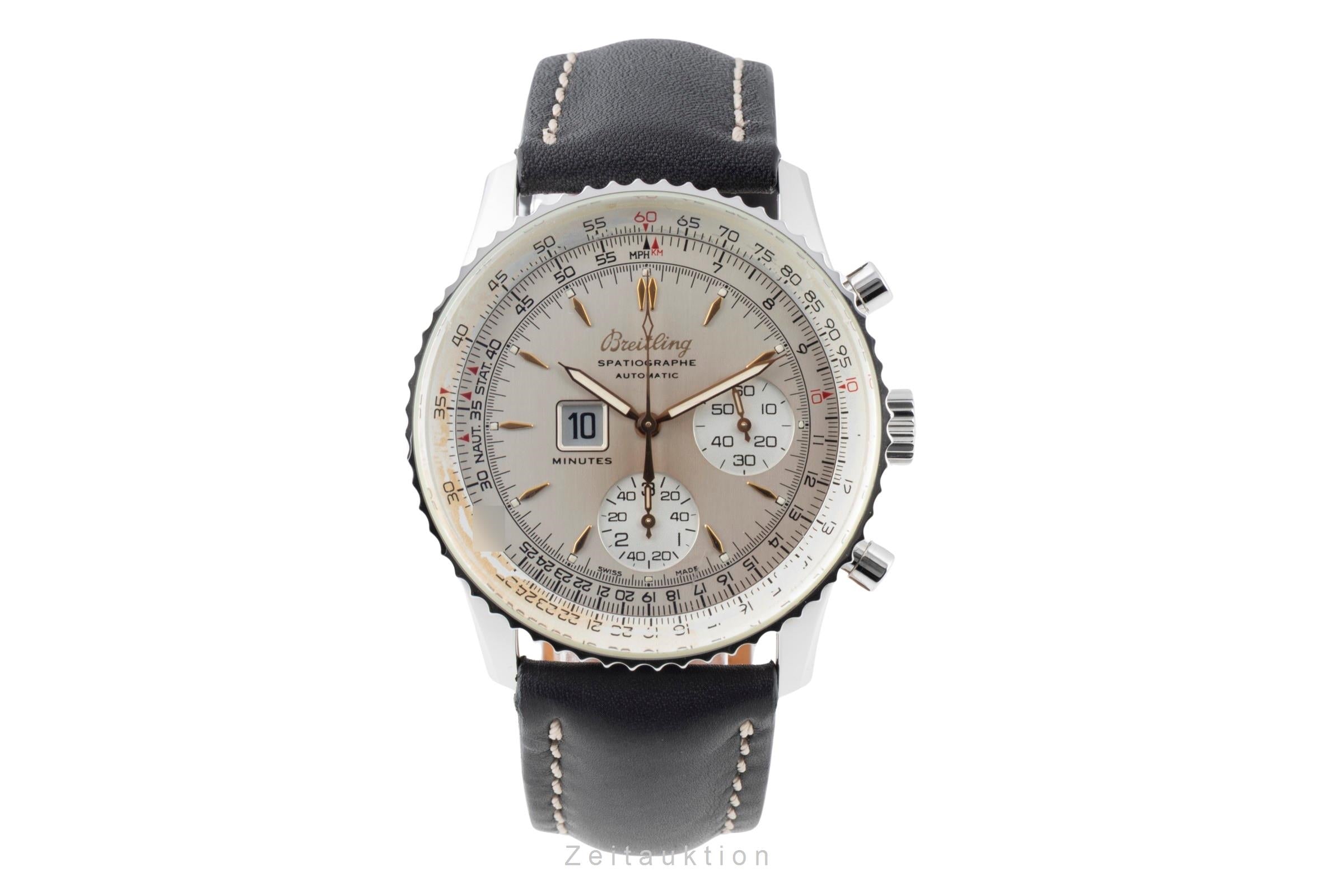 Breitling Montbrillant chronograph steel automatic Kal. B36 Ref