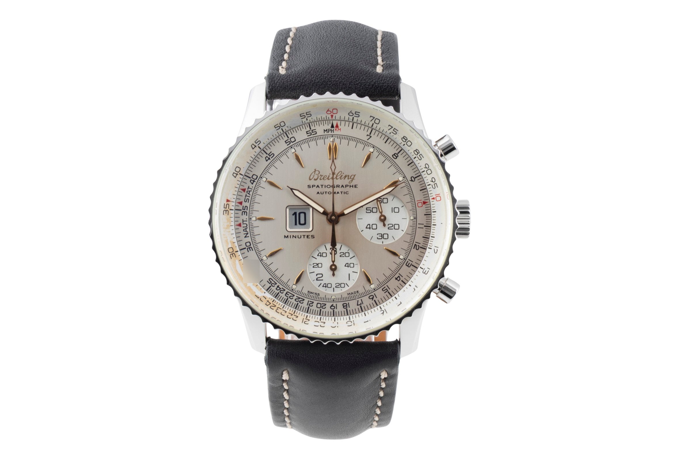 Breitling Montbrillant chronograph steel automatic men's watch A36030.1  [2600167]