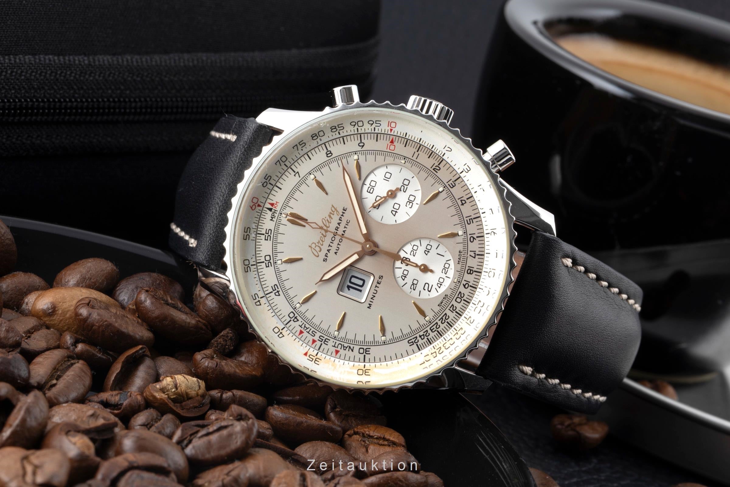 Breitling Montbrillant chronograph steel automatic men's watch A36030.1  [2600167]