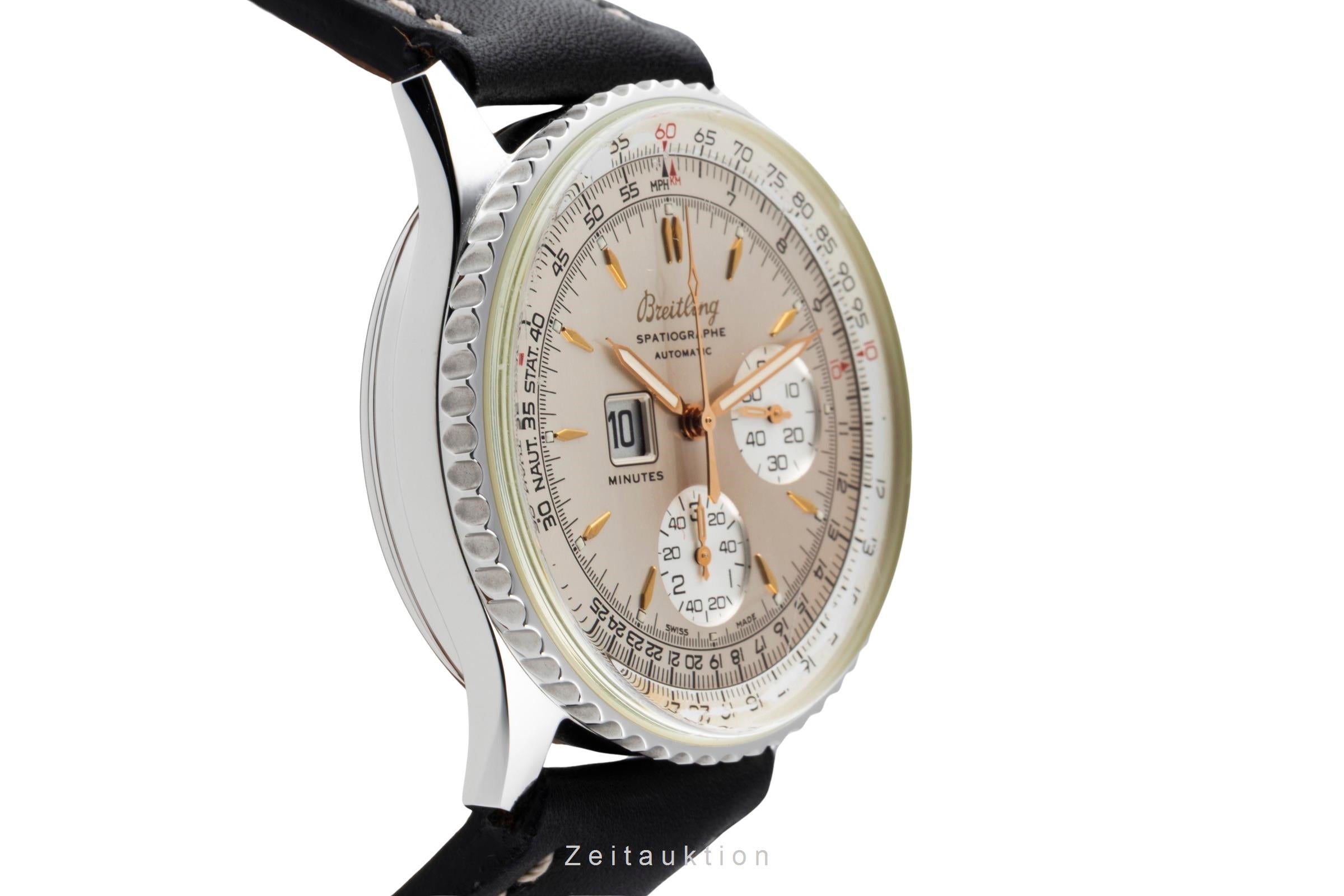 Breitling Montbrillant chronograph steel automatic Kal. B36 Ref