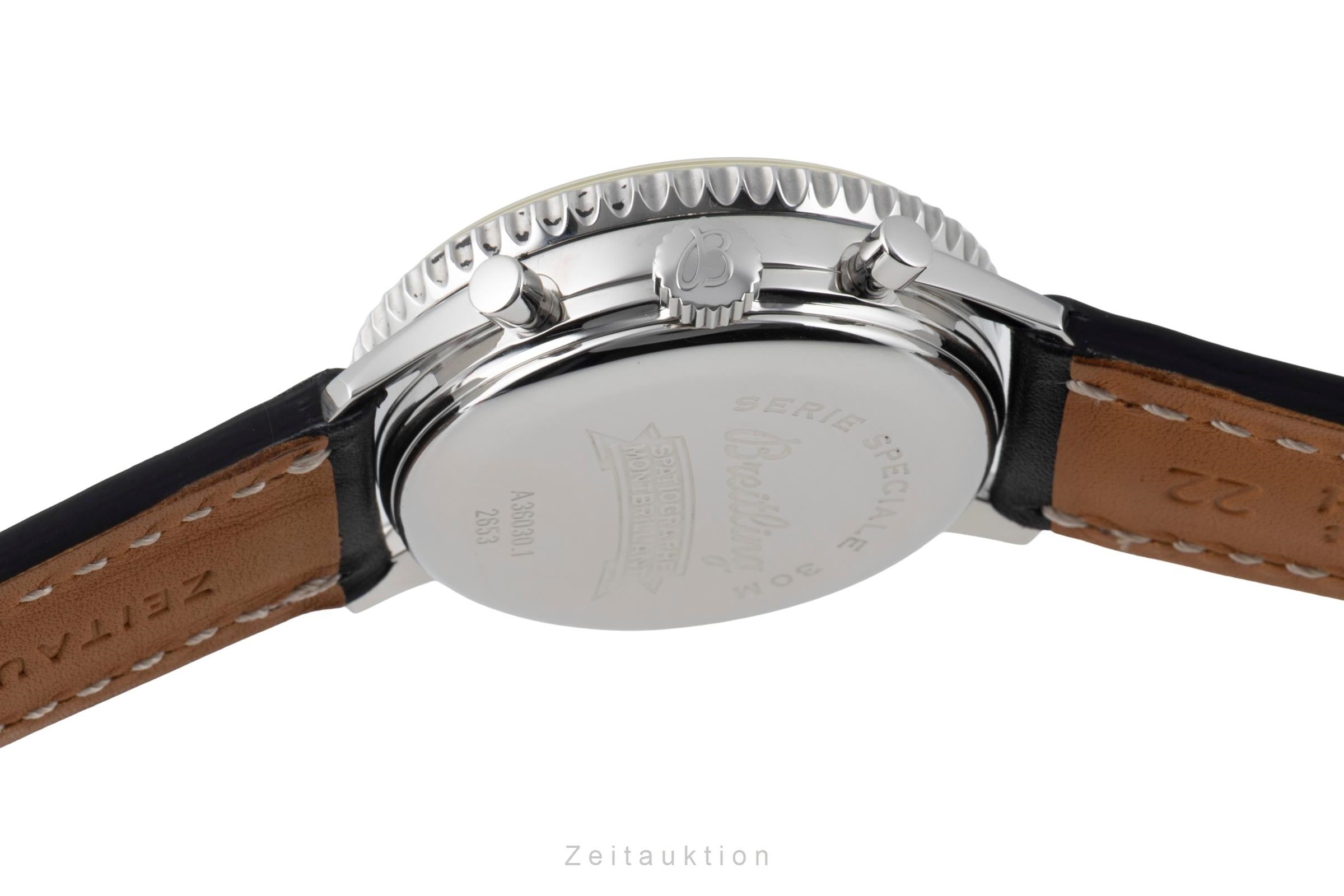 Breitling Montbrillant chronograph steel automatic men's watch A36030.1  [2600167]