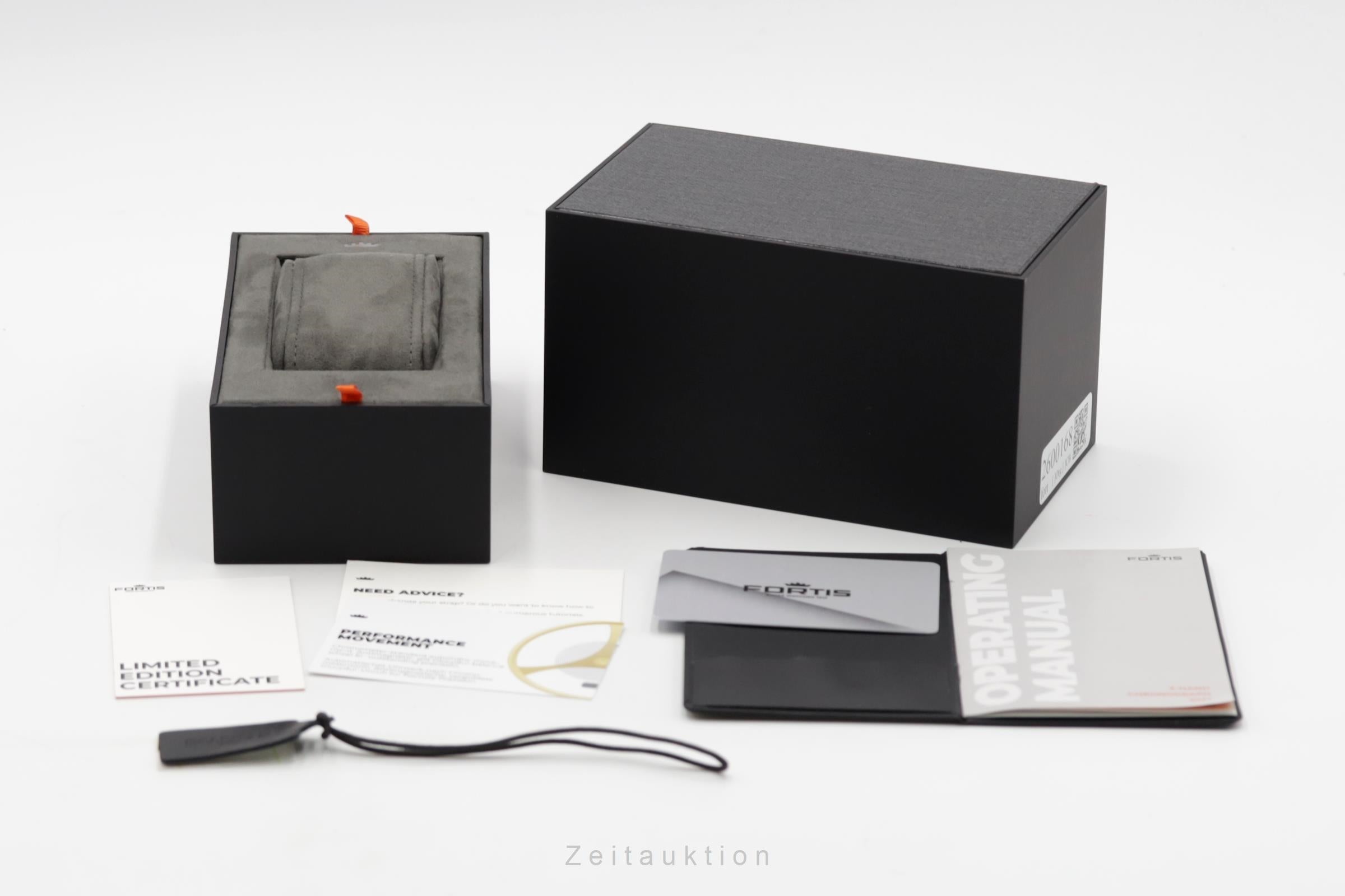 Fortis chronograph steel automatic men's watch F2040010  FW32316733 Limited  [2600168]