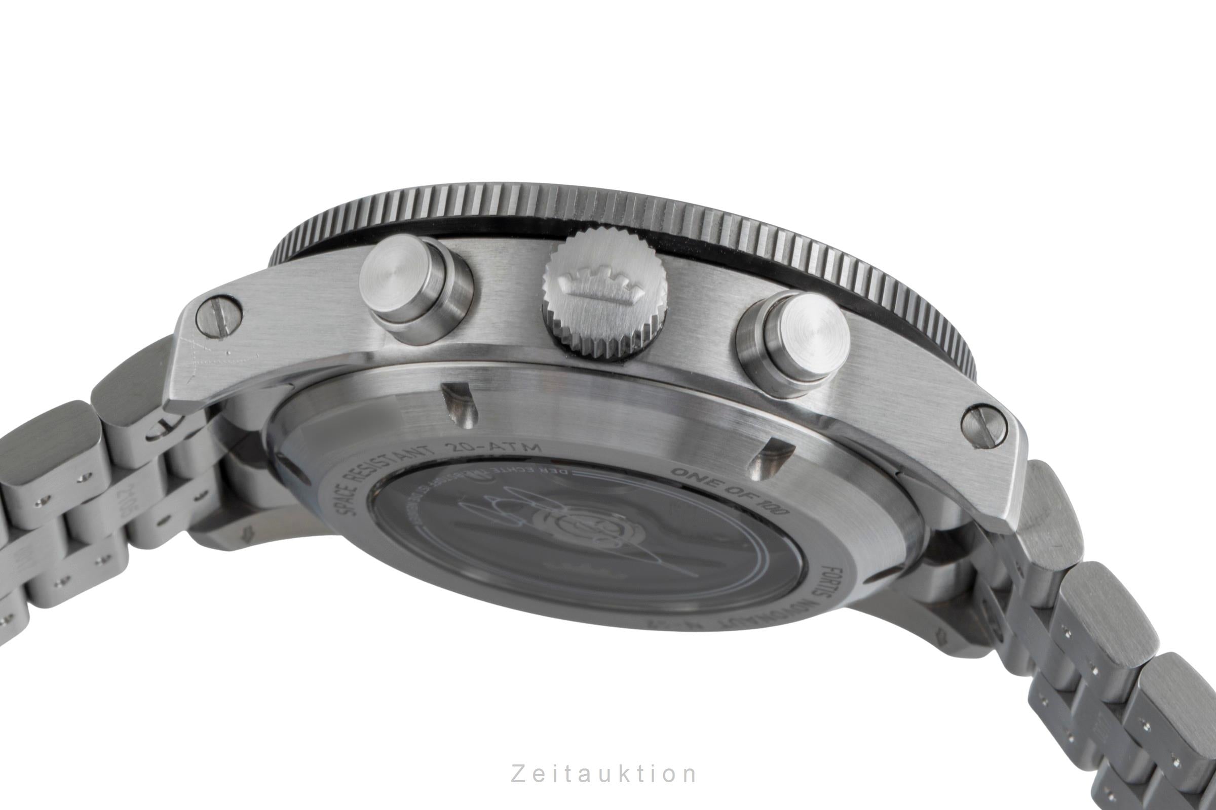 Fortis chronograph steel automatic men's watch F2040010  FW32316733 Limited  [2600168]