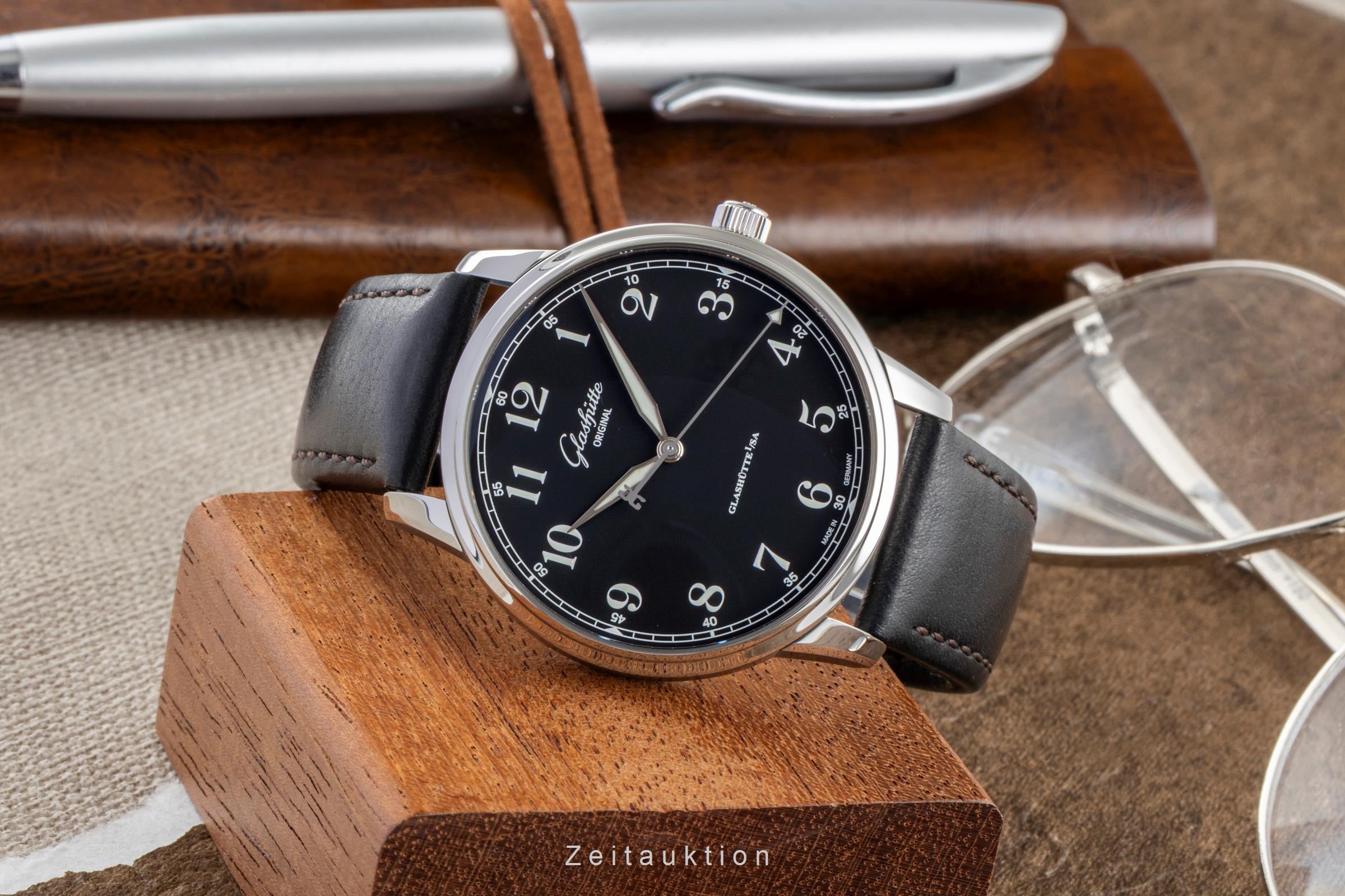 Glashütte original Senator Excellence Stahl Ref. 1-36-01-03-02-01 B&P 2025 [2600169]