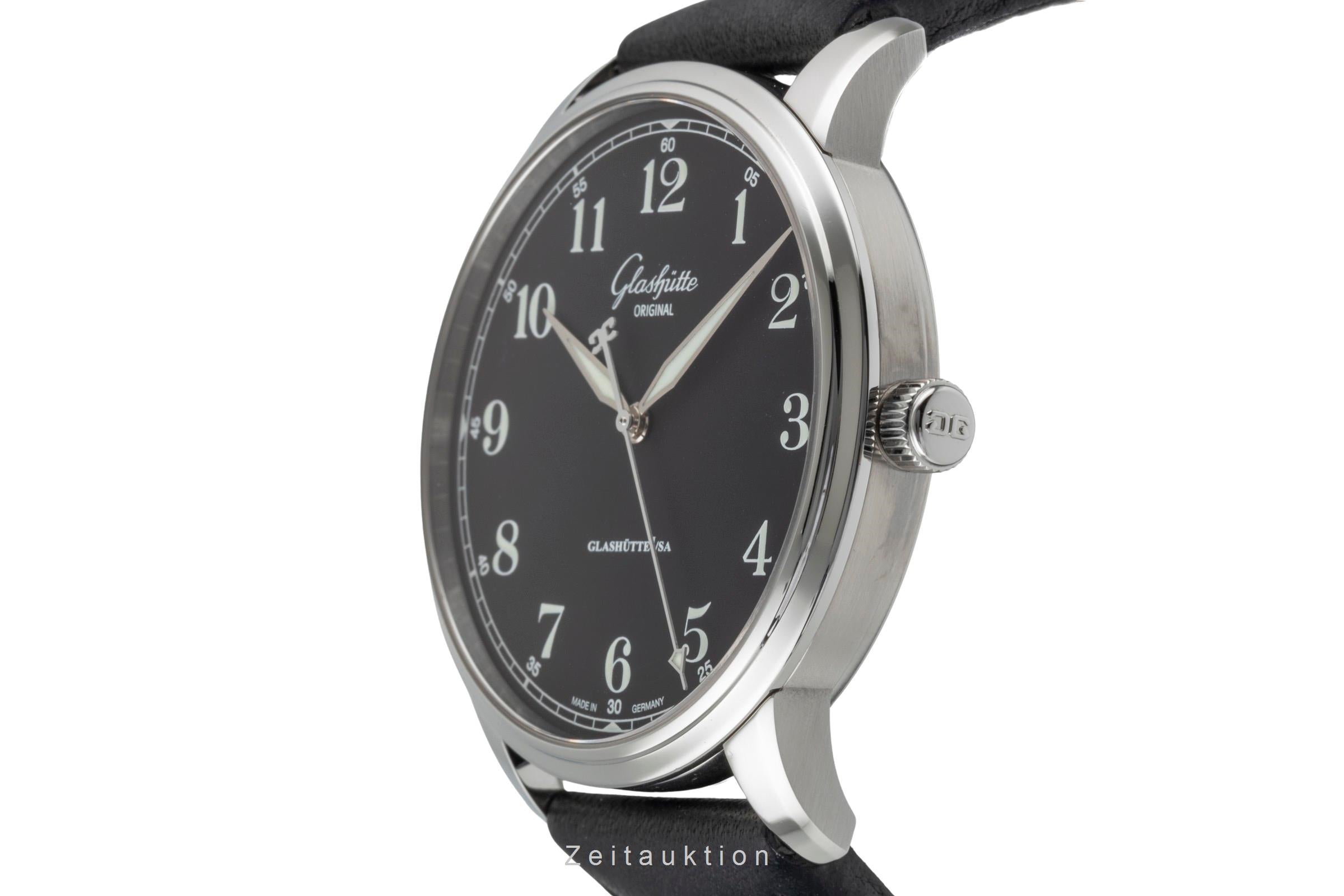 Glashütte original Senator Excellence Stahl Ref. 1-36-01-03-02-01 B&P 2025 [2600169]