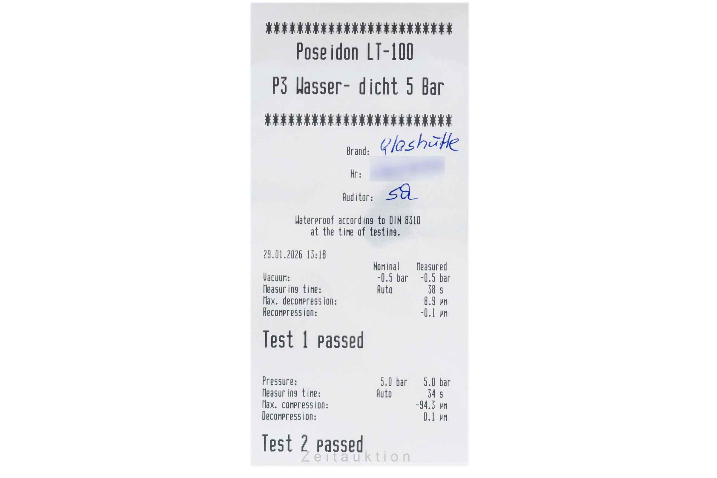 Glashütte original Senator Excellence Stahl Ref. 1-36-01-03-02-01 B&P 2025 [2600169]