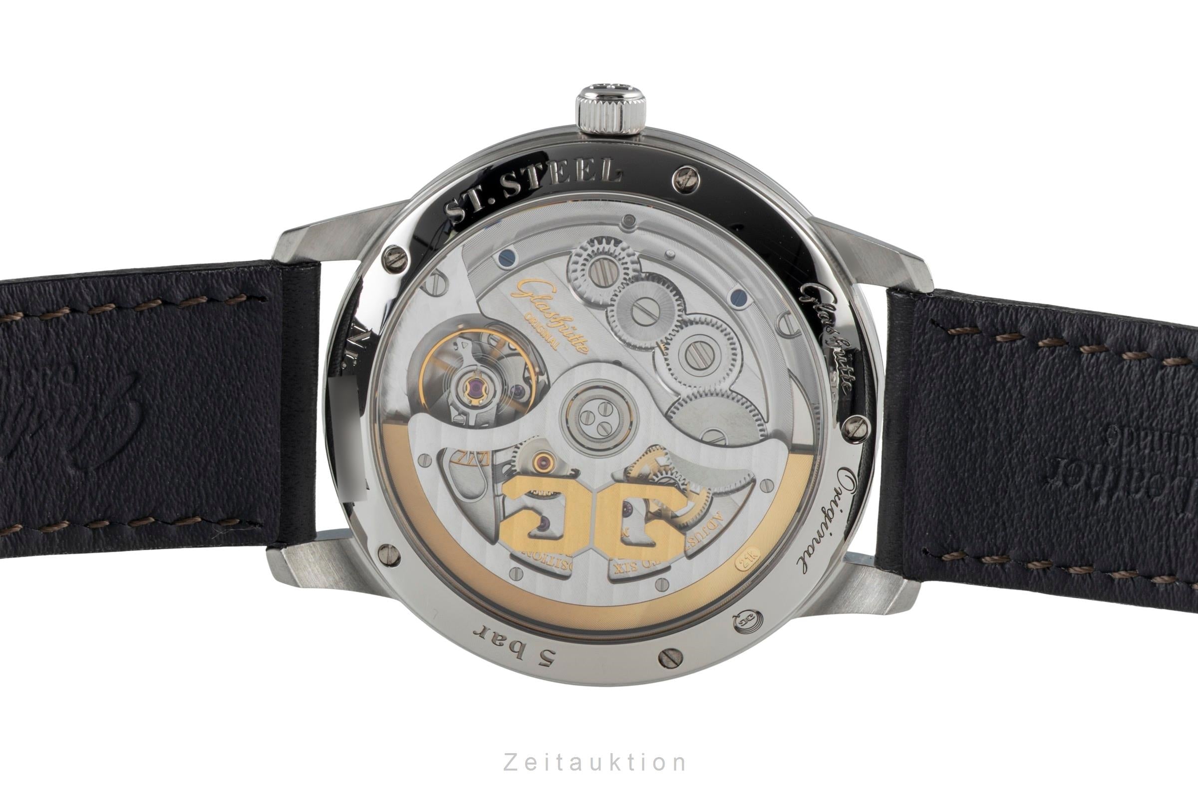 Glashütte original Senator Excellence Stahl Ref. 1-36-01-03-02-01 B&P 2025 [2600169]