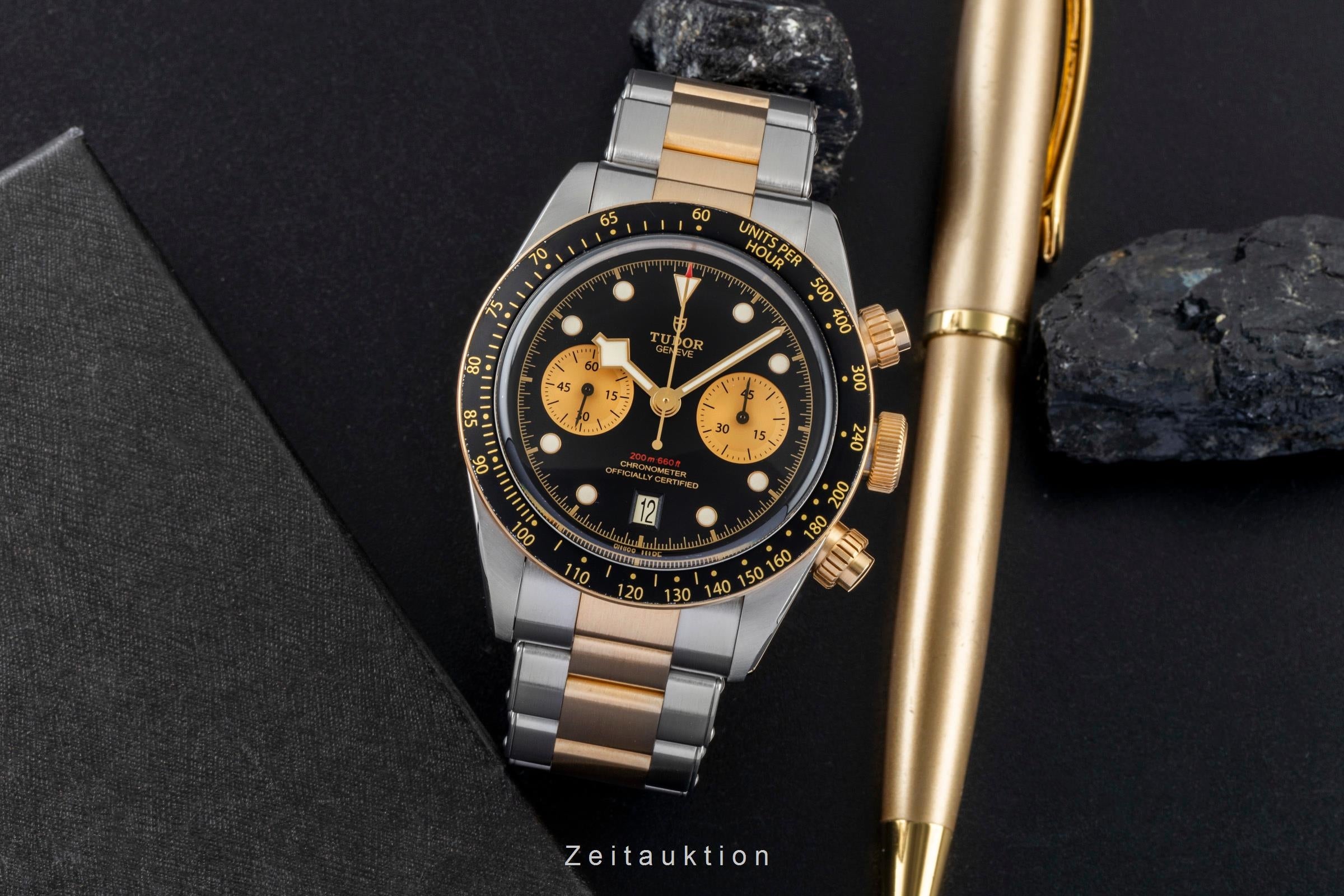 Tudor Black Bay chronograph steel / gold automatic Kal. MT 5813