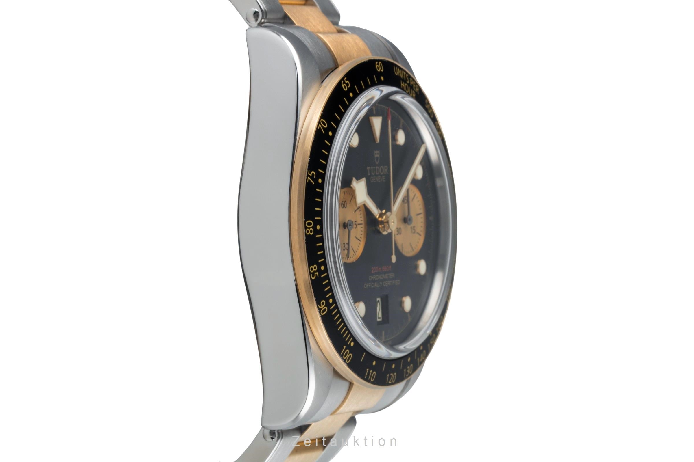 Tudor Black Bay chronograph steel / gold automatic men's watch M79363N-0001 LP: 9590EUR  [2600175]