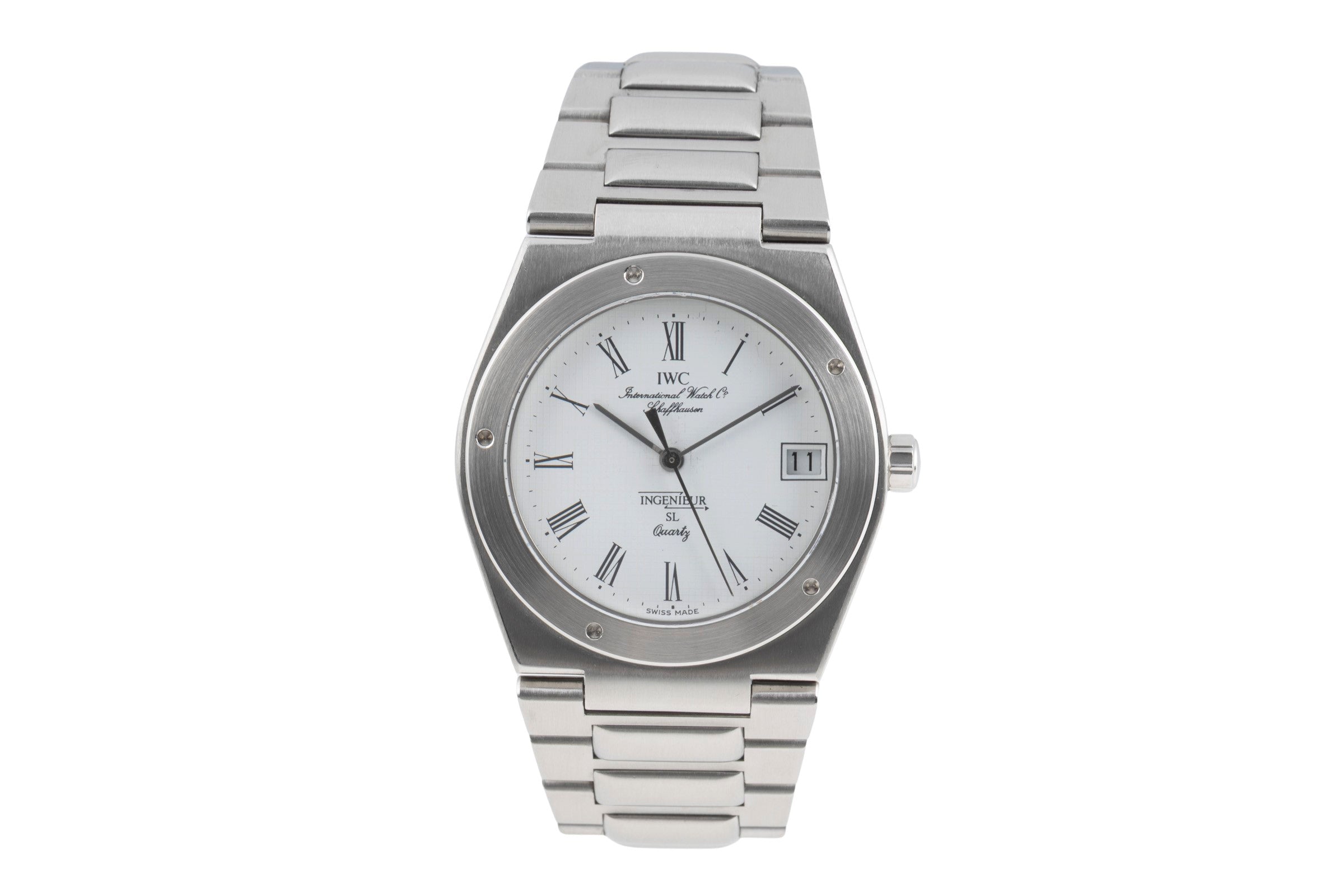IWC Ingenieur steel quartz men's watch IW3305  [2600176]