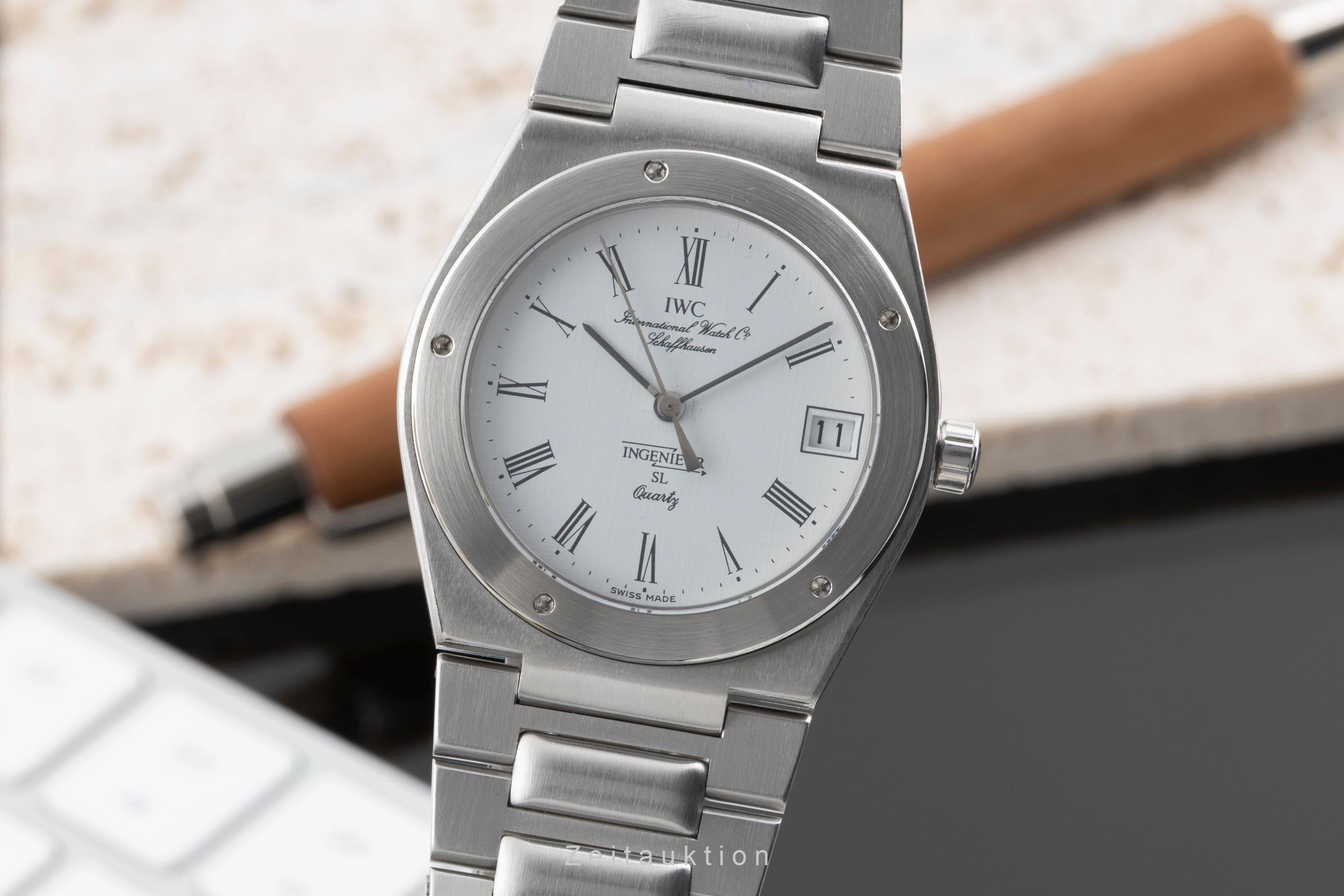 IWC Ingenieur steel quartz men's watch IW3305  [2600176]