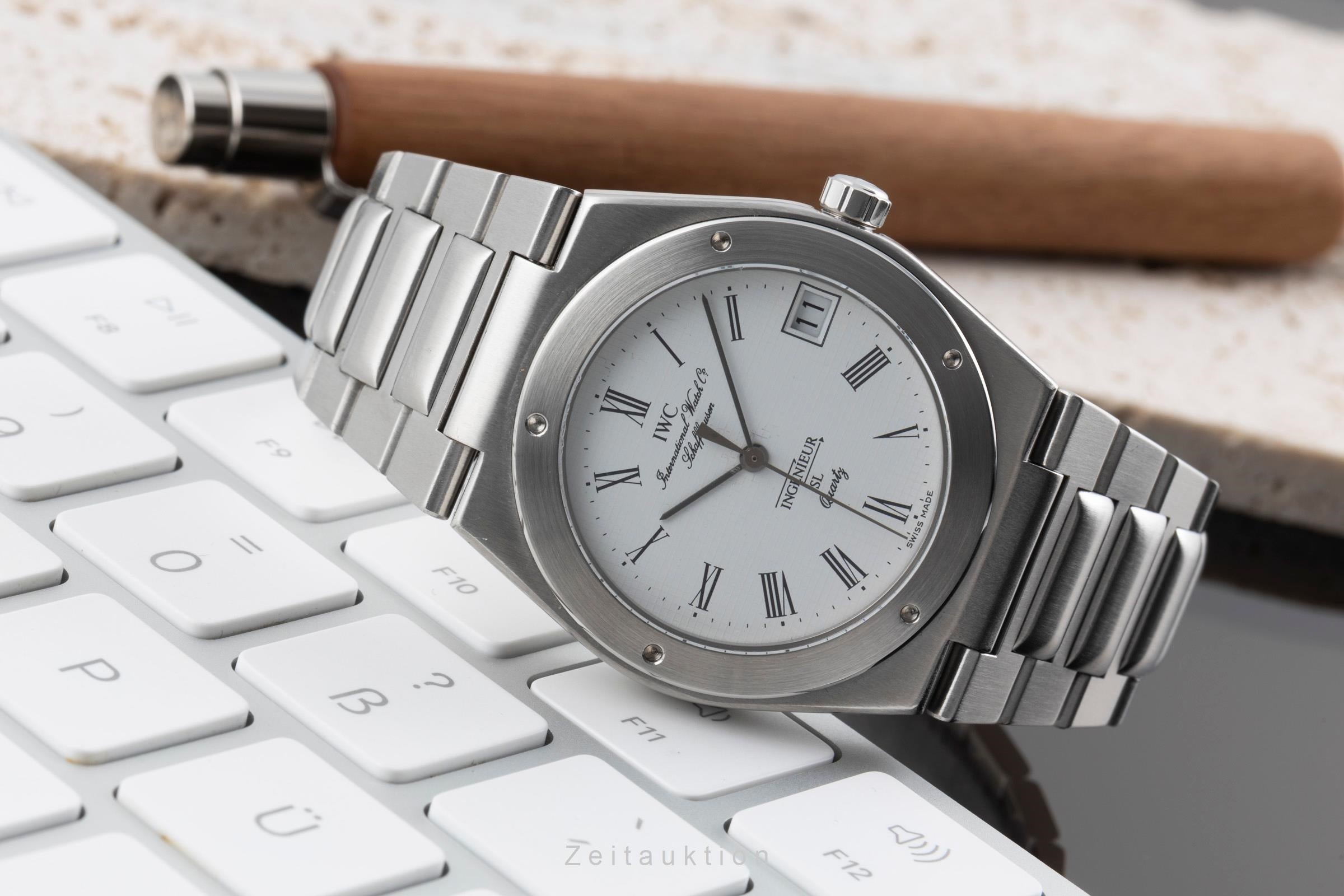 IWC Ingenieur steel quartz men's watch IW3305  [2600176]