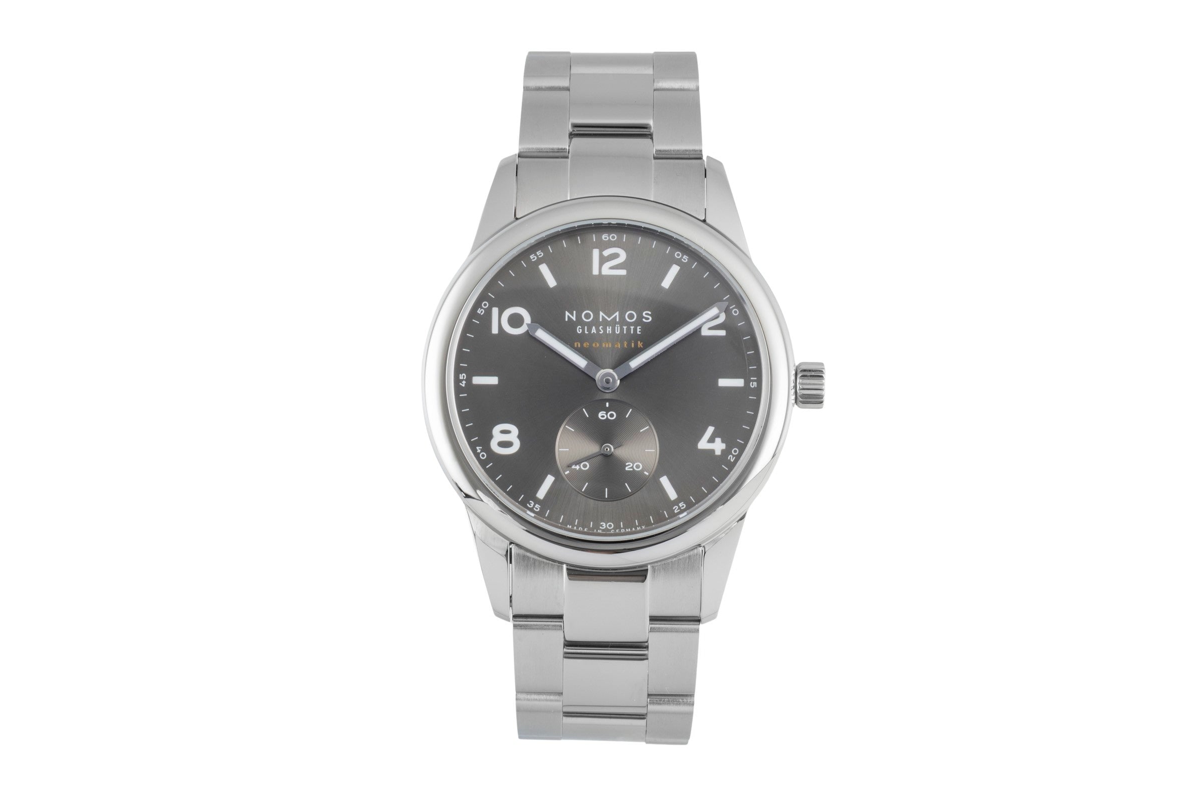 Nomos Neomatik steel automatic men's watch 763 LP: 2940EUR  [2600177]