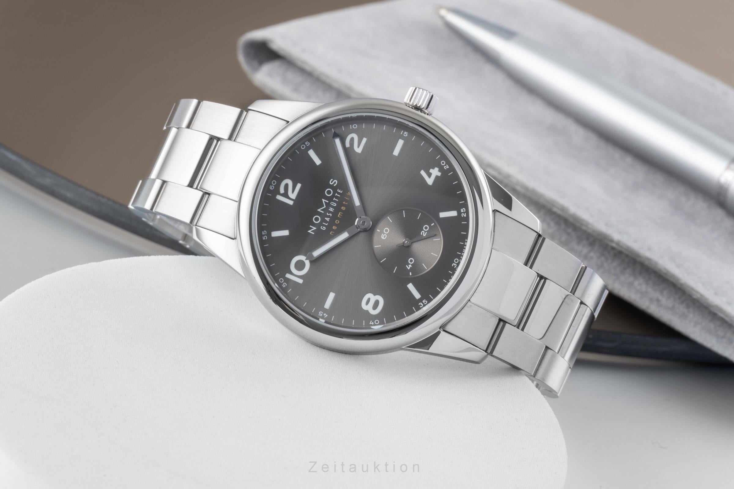 Nomos Neomatik acier automatique montre pour hommes 763 LP: 2940EUR  [2600177]