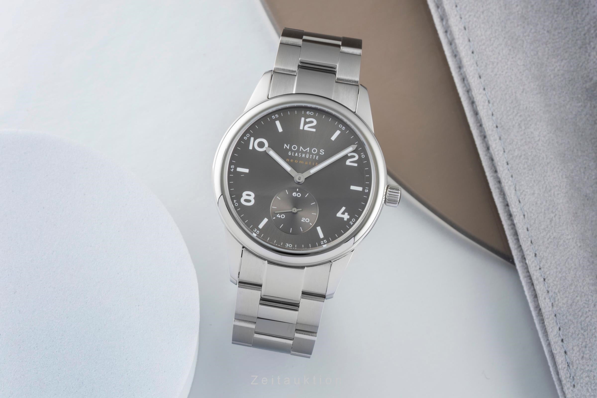 Nomos Neomatik acier automatique montre pour hommes 763 LP: 2940EUR  [2600177]