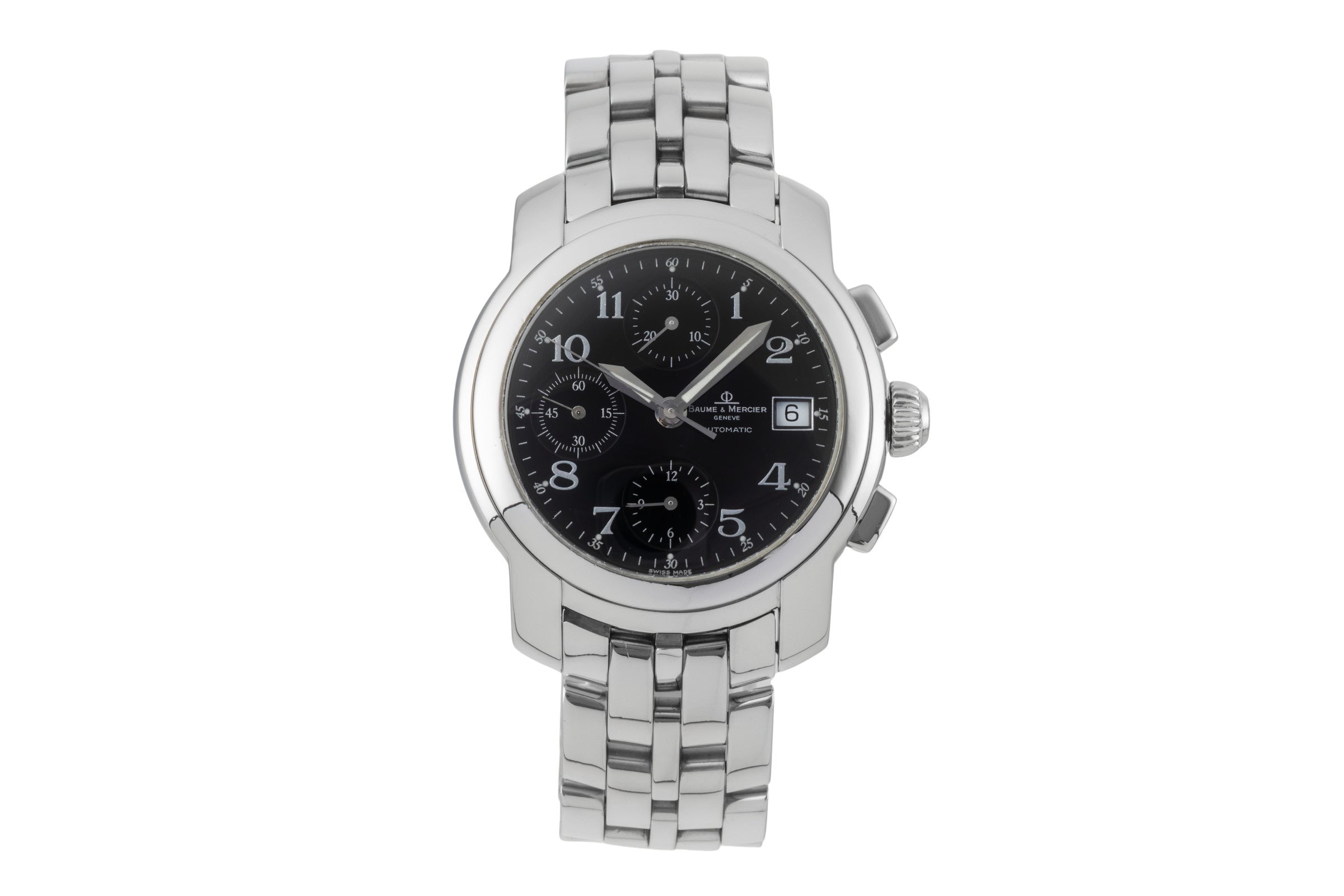 Baume & Mercier Capeland chronograph steel automatic men's watch MV045216  [2600178]