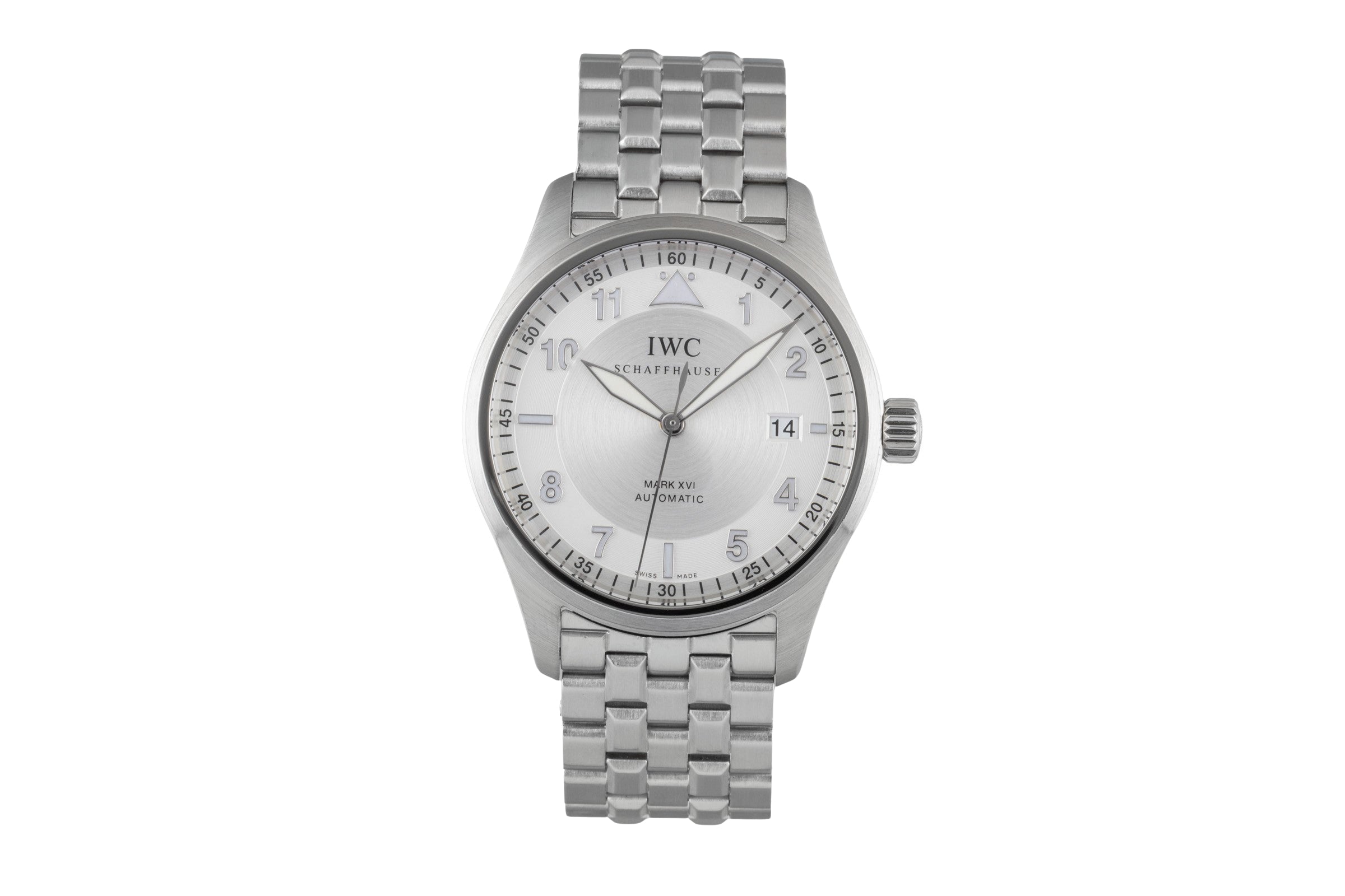 IWC Mark XVI steel automatic men's watch IW325505 LP: 6700EUR  [2600180]