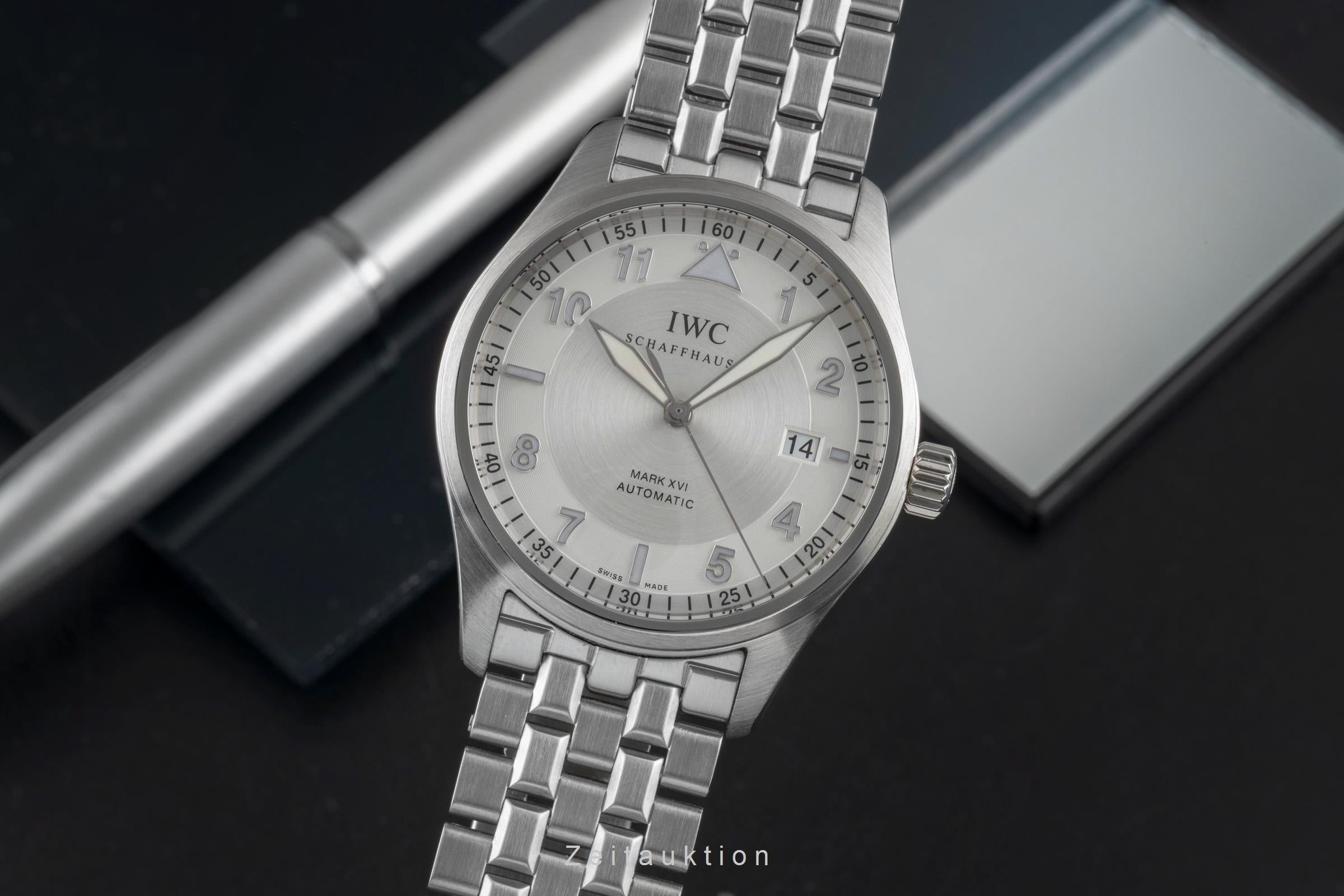 IWC Mark XVI steel automatic men's watch IW325505 LP: 6700EUR  [2600180]
