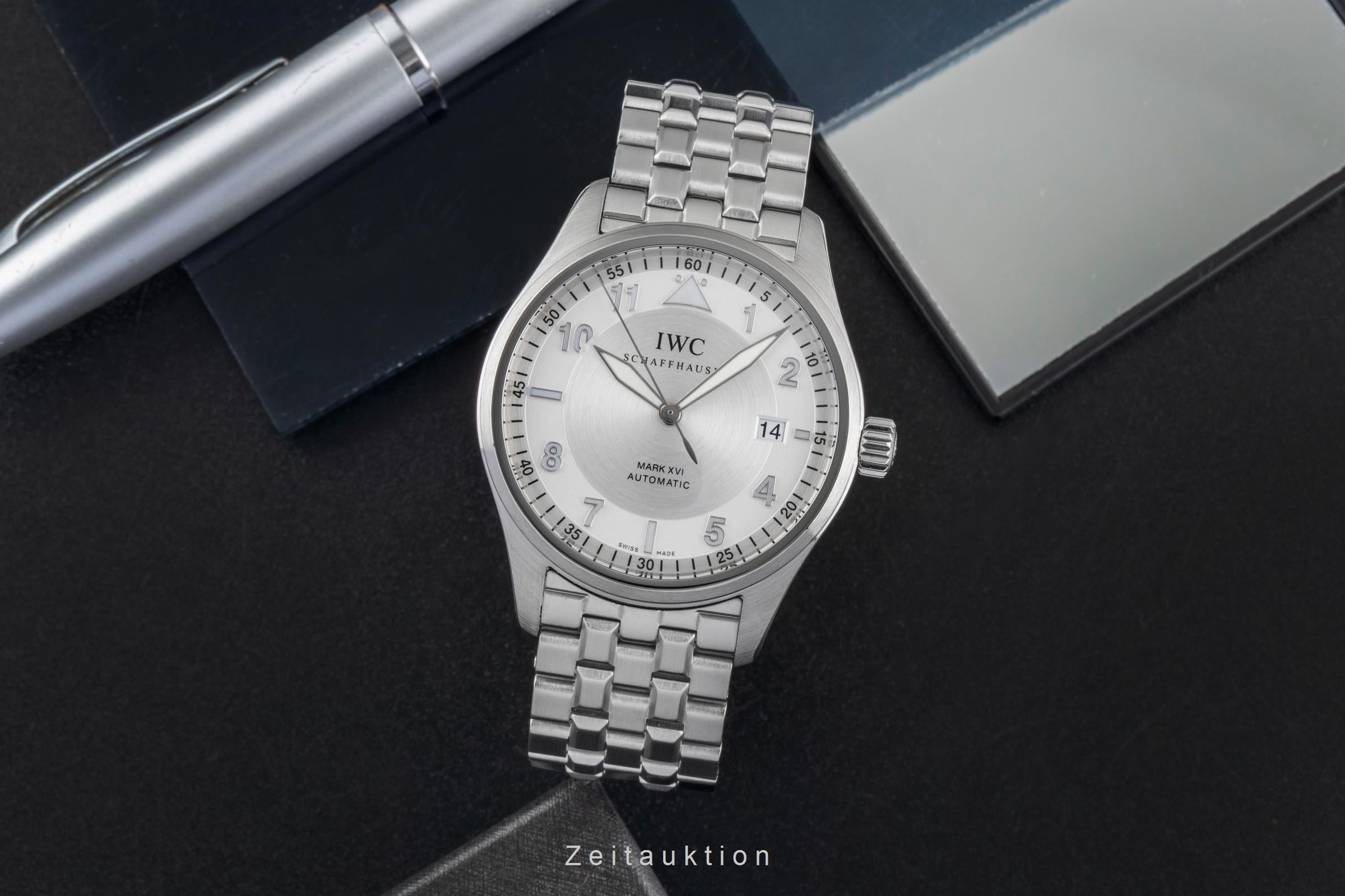 IWC Mark XVI steel automatic men's watch IW325505 LP: 6700EUR  [2600180]