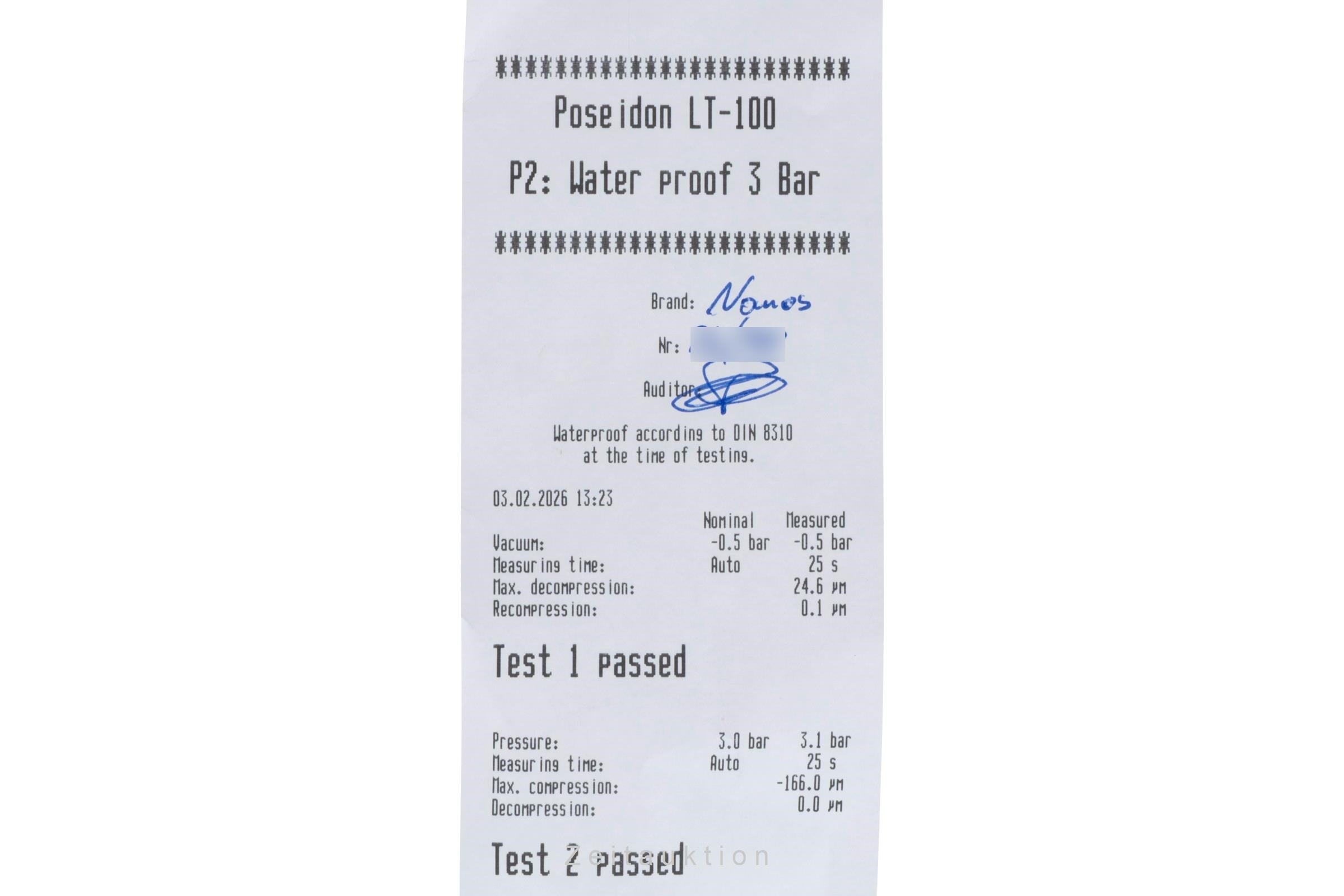 Nomos Tangente steel manual winding men's watch NOMOS Tangente Vinyl (Wempe 100) Limited  [2600181]