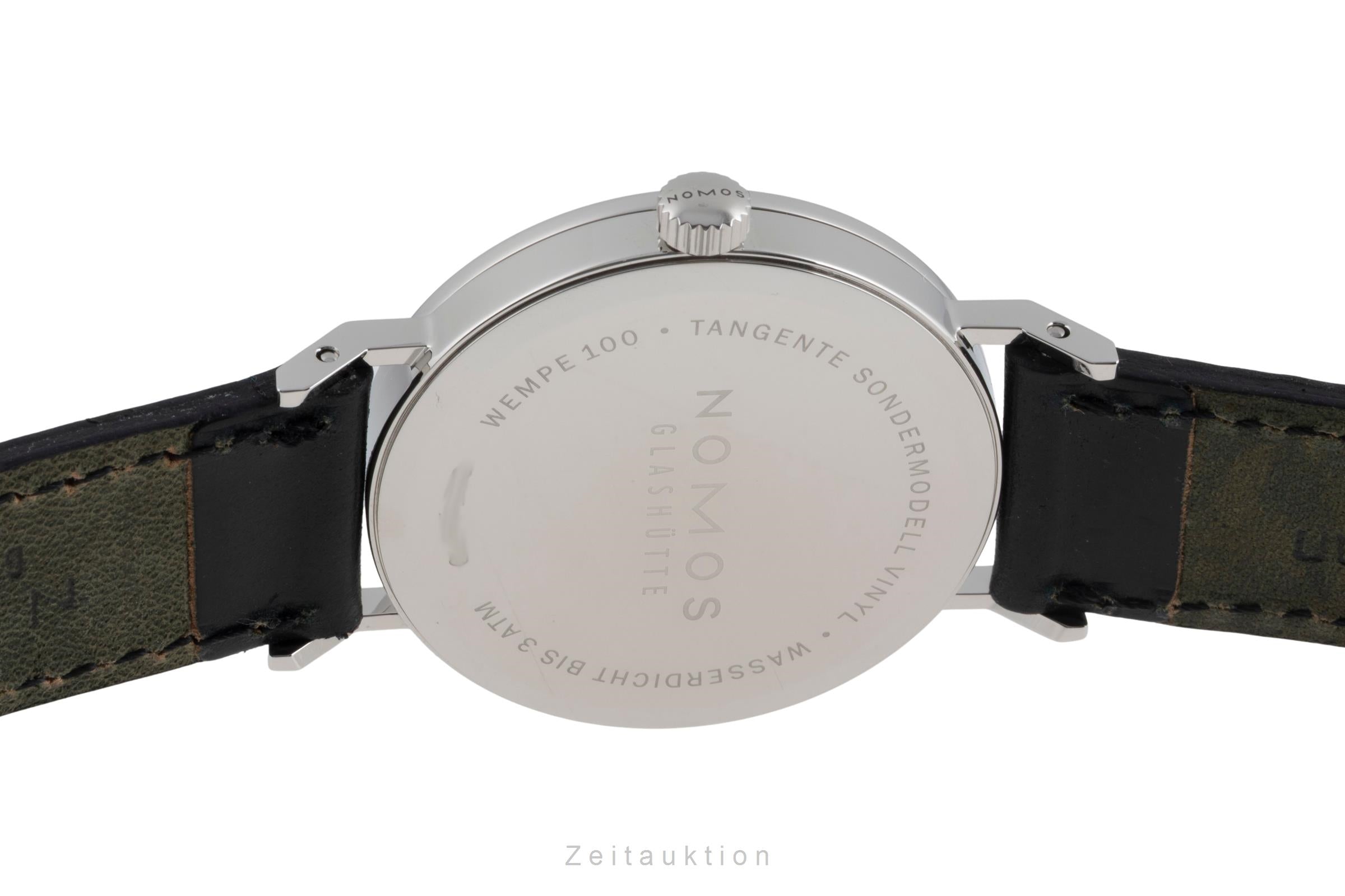 Nomos Tangente steel manual winding men's watch NOMOS Tangente Vinyl (Wempe 100) Limited  [2600181]