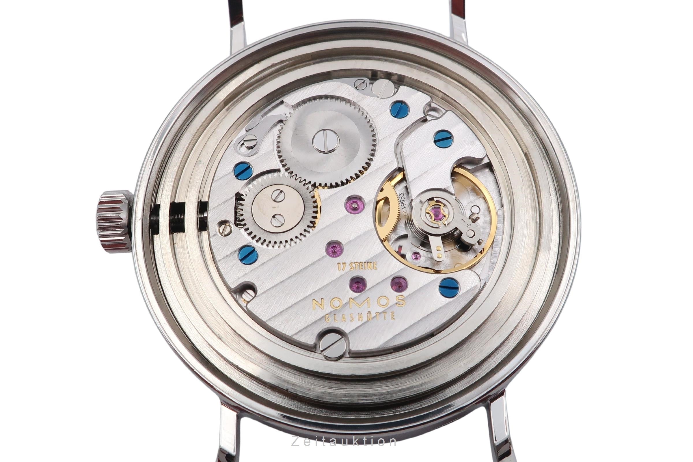 Nomos Tangente steel manual winding men's watch NOMOS Tangente Vinyl (Wempe 100) Limited  [2600181]