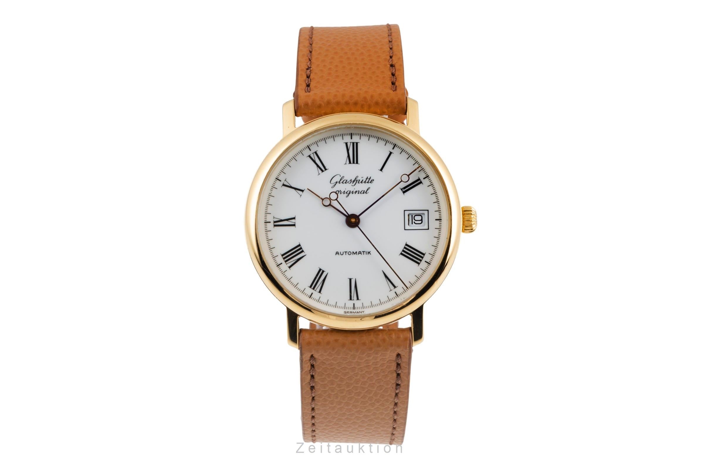 Glashütte gilt-brass automatic men's watch 10-31-01-01-04  [2600182]