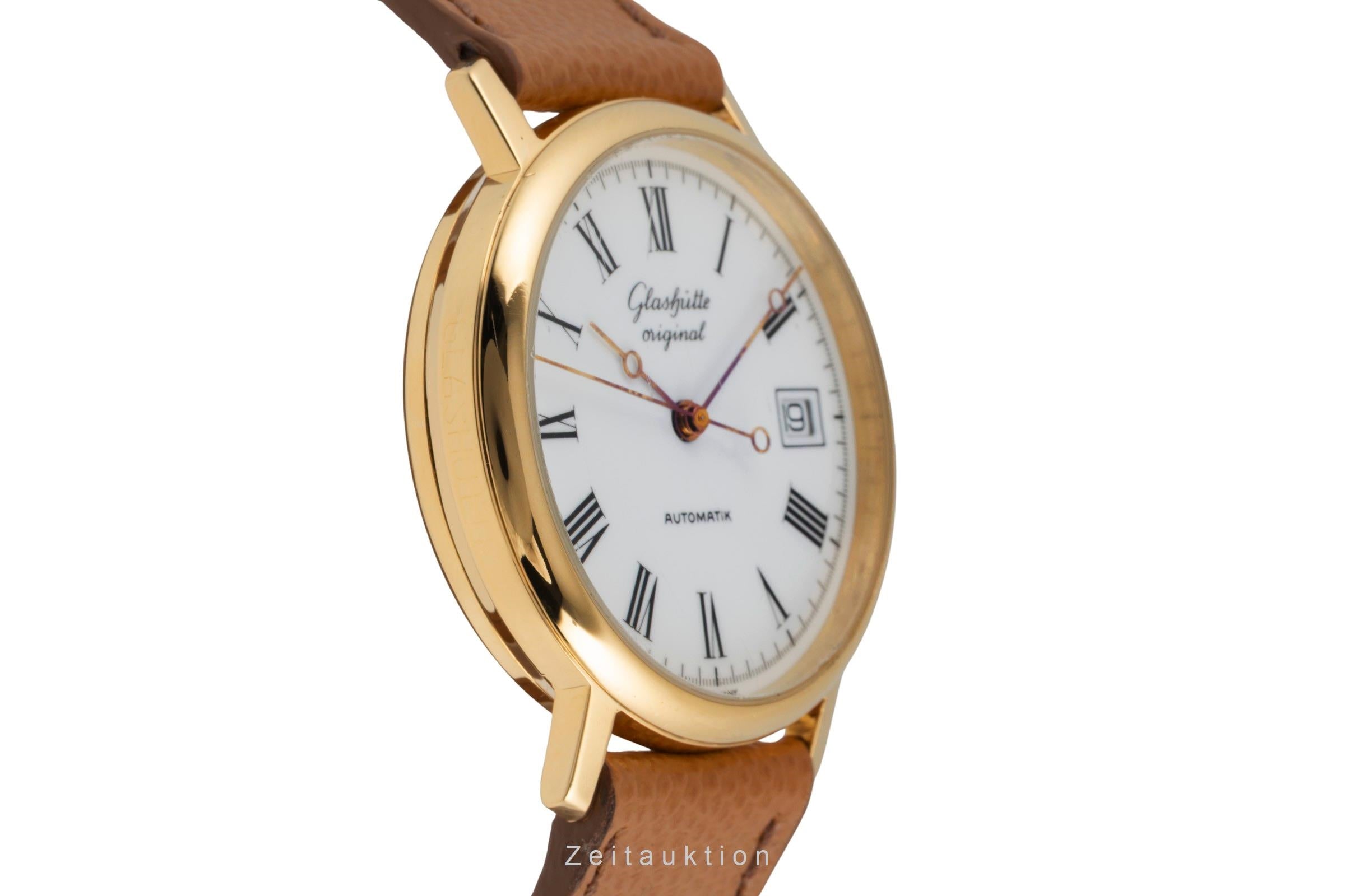 Glashütte gilt-brass automatic men's watch 10-31-01-01-04  [2600182]