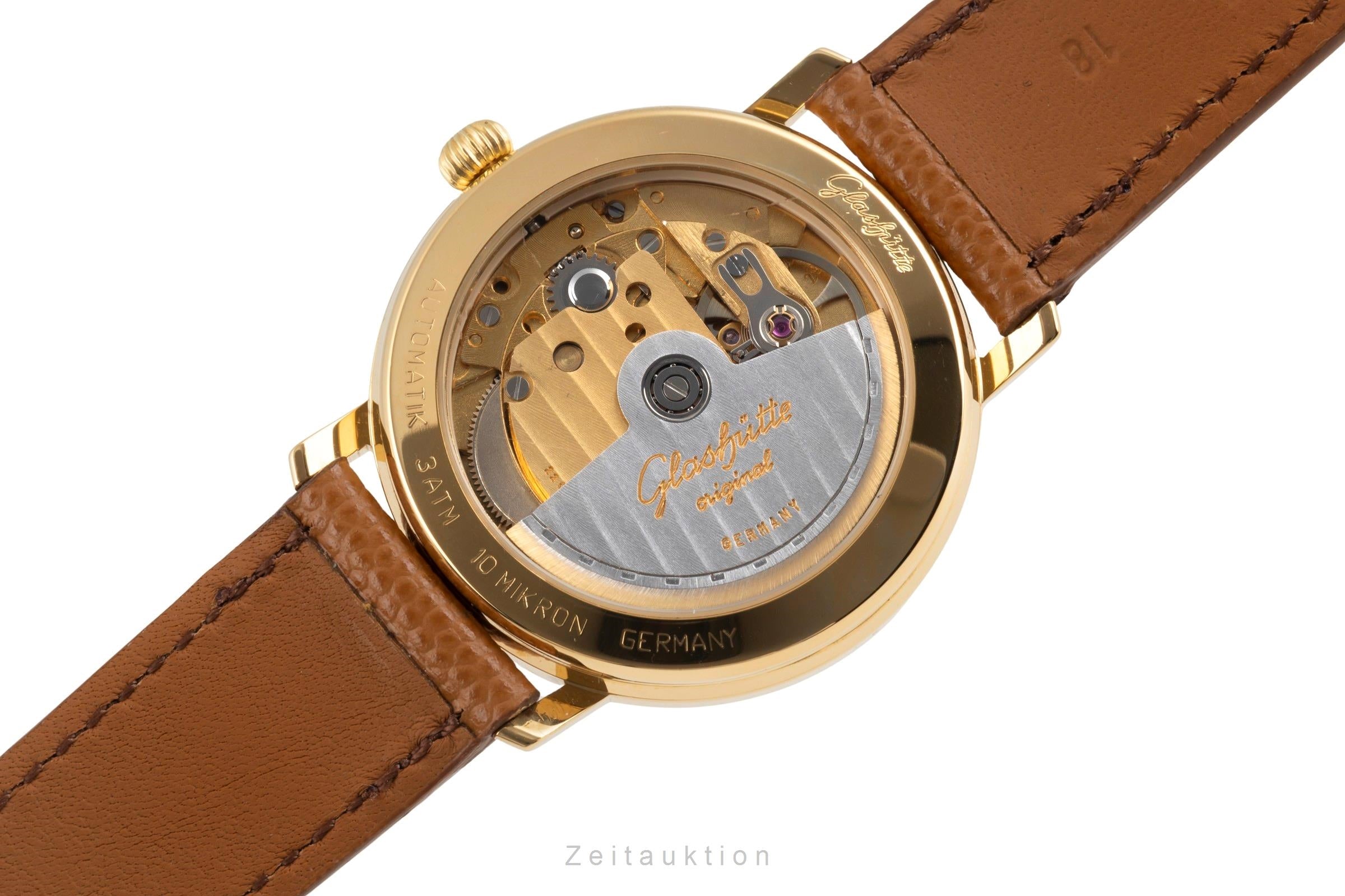 Glashütte gilt-brass automatic men's watch 10-31-01-01-04  [2600182]
