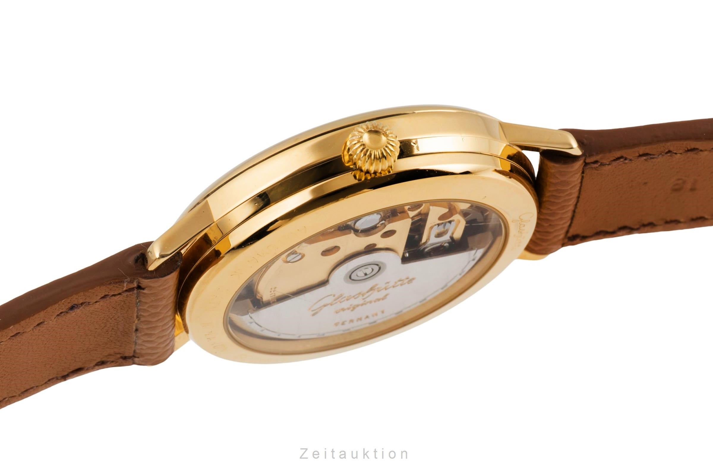Glashütte gilt-brass automatic men's watch 10-31-01-01-04  [2600182]