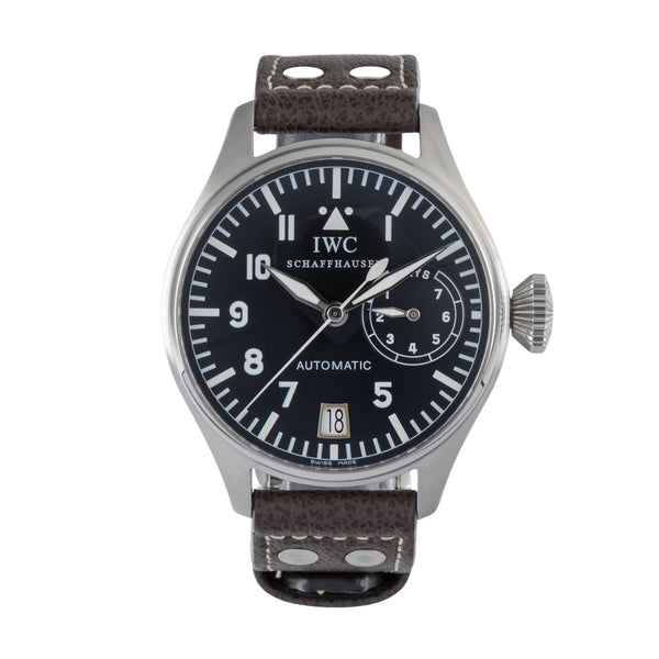 IWC Schaffhausen Big Pilot Automatik 7 Days Edelstahl Herrenuhr Ref IW500201  [2600185]
