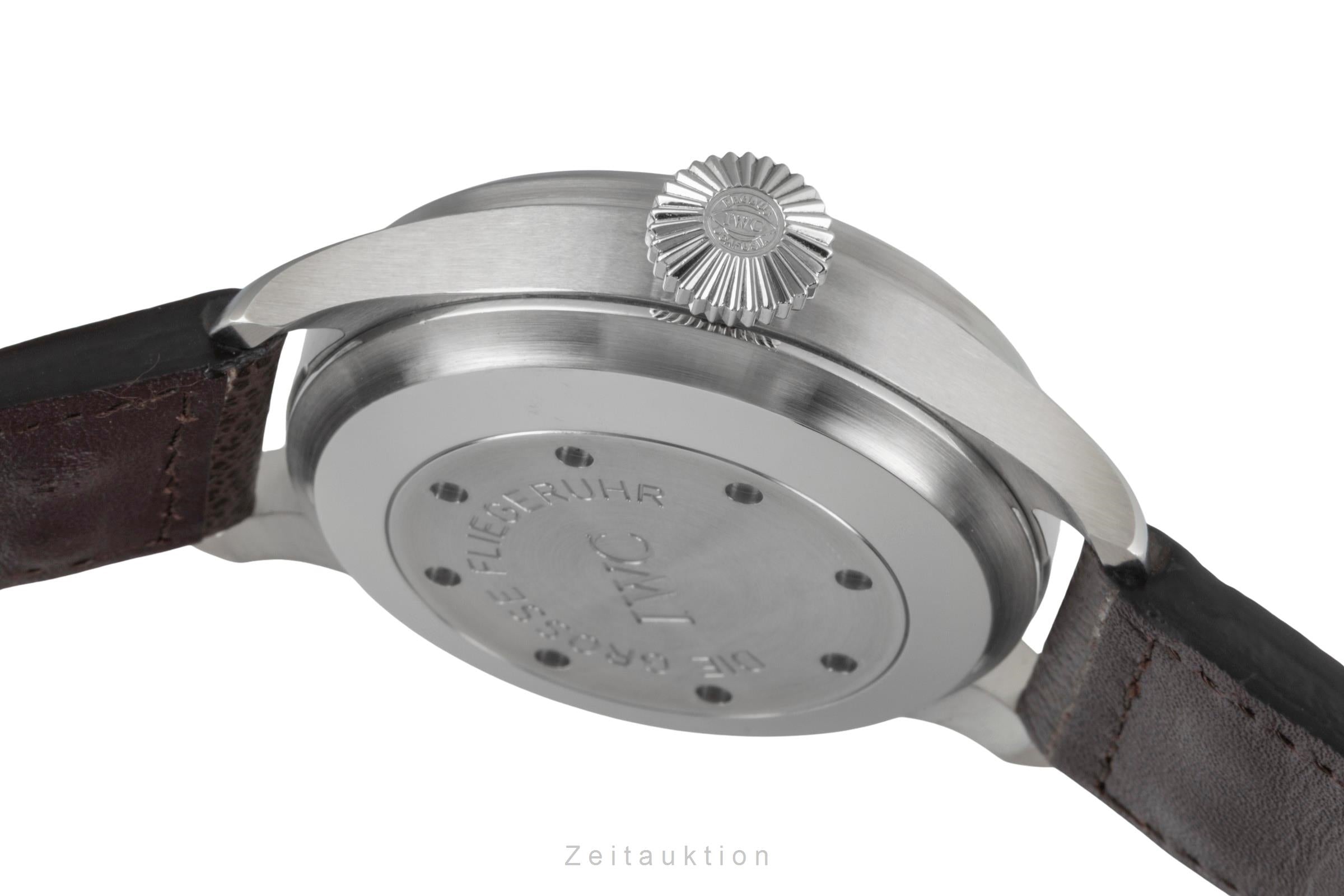 IWC Schaffhausen Big Pilot Automatik 7 Days Edelstahl Herrenuhr Ref IW500201  [2600185]