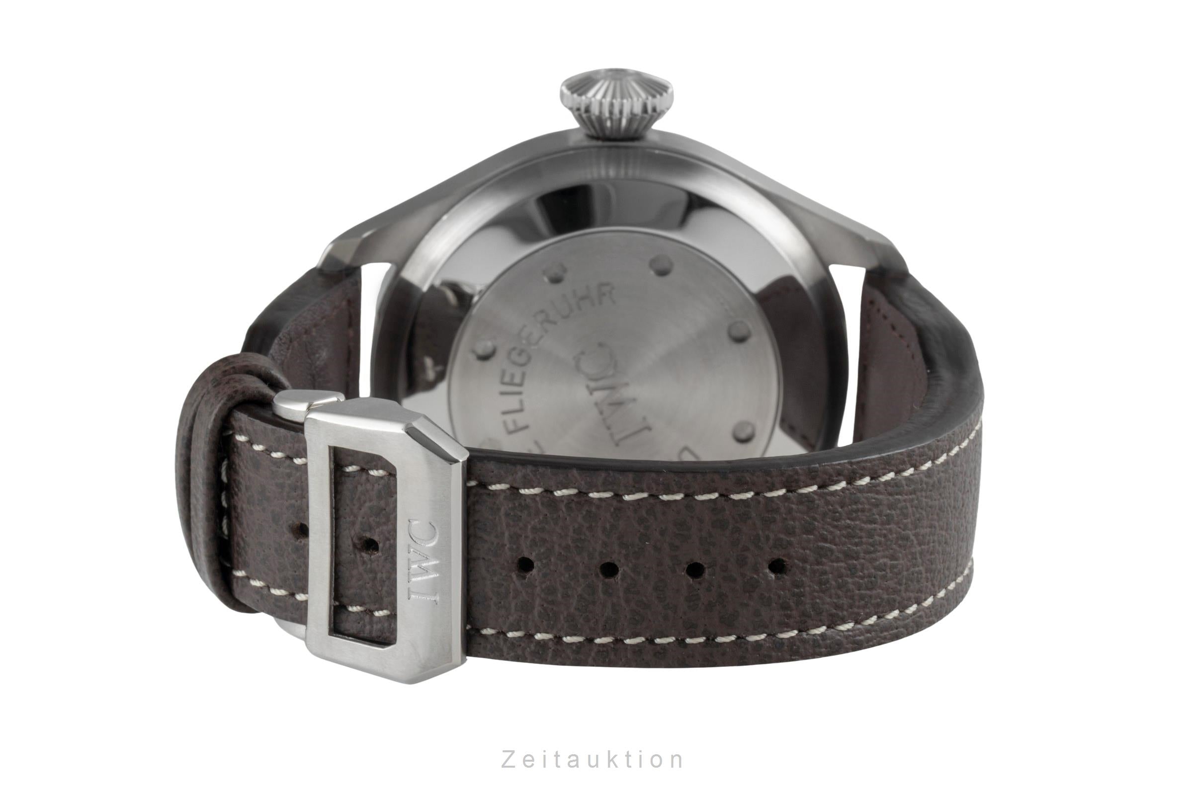 IWC Schaffhausen Big Pilot Automatik 7 Days Edelstahl Herrenuhr Ref IW500201  [2600185]